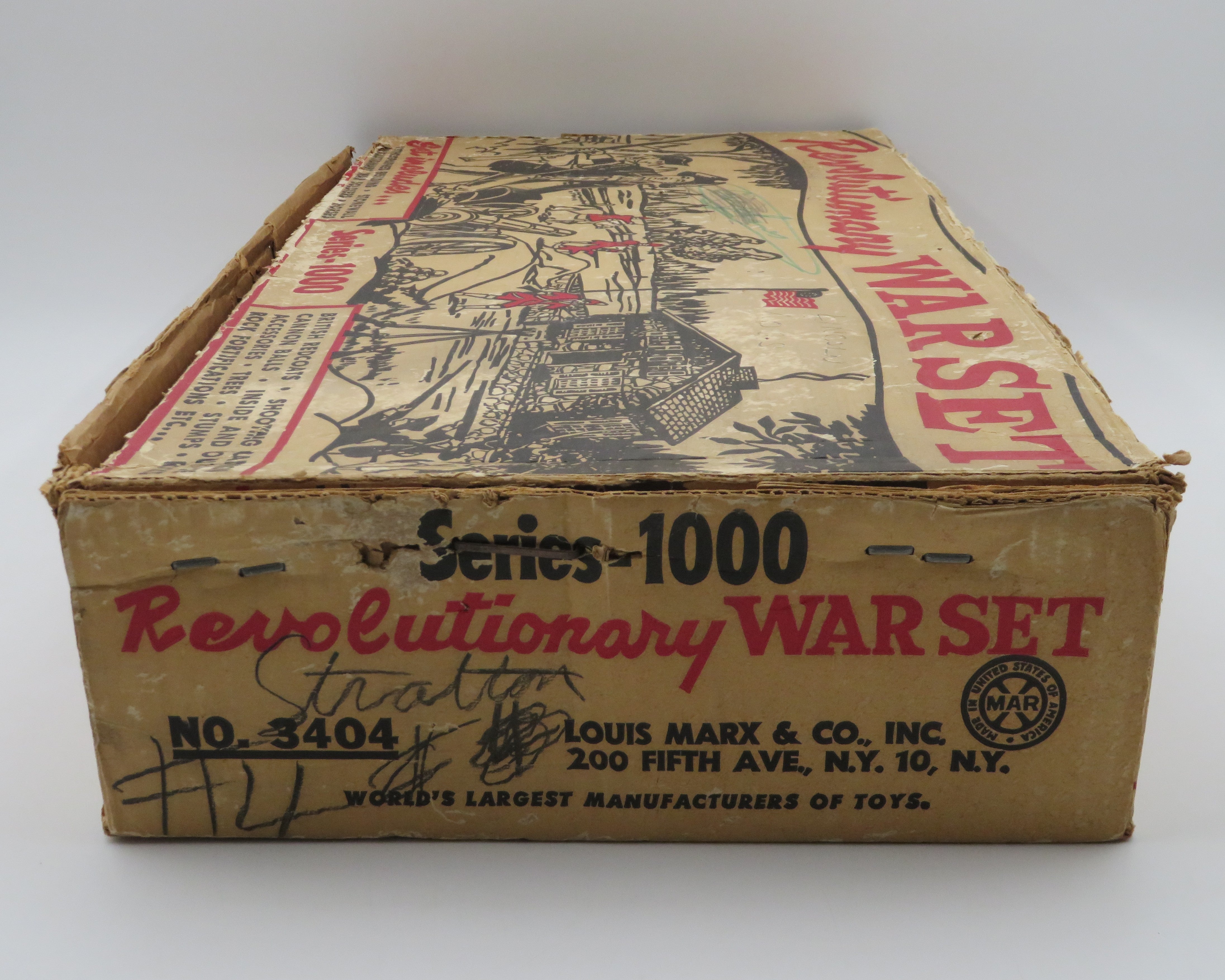 VINTAGE Revolutionary War Set - Louis Marx & Co./Marx Toys (c. 1957) #3404 Collectible