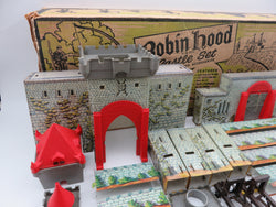 VINTAGE Robin Hood Castle Set - Louis Marx & Co./Marx Toys (c. 1956) #4724 Collectible