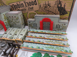 VINTAGE Robin Hood Castle Set - Louis Marx & Co./Marx Toys (c. 1956) #4724 Collectible