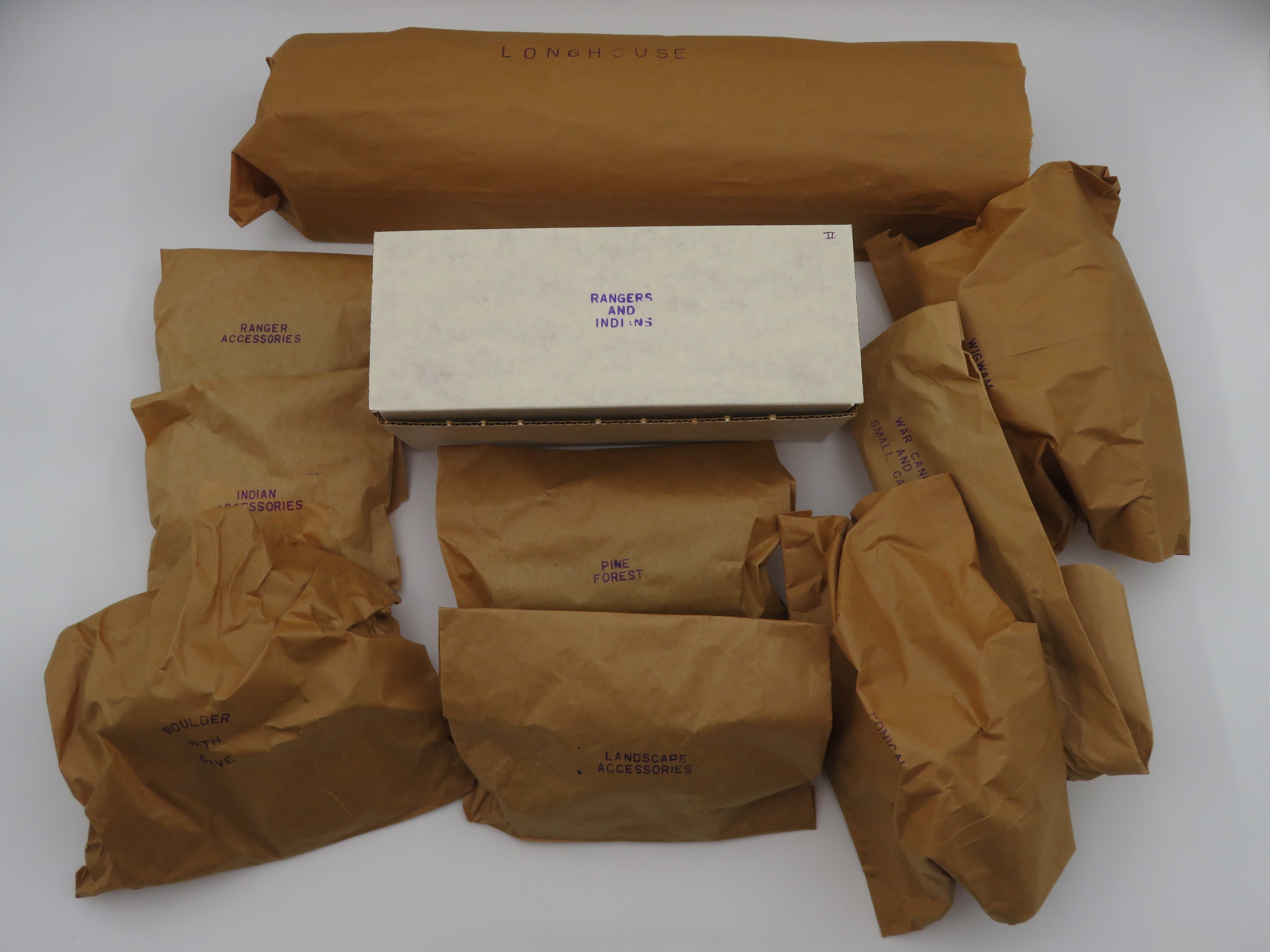 VINTAGE Rogers' Rangers Attack on St. Francis Playset - Barzso Playsets (1993) Collectible