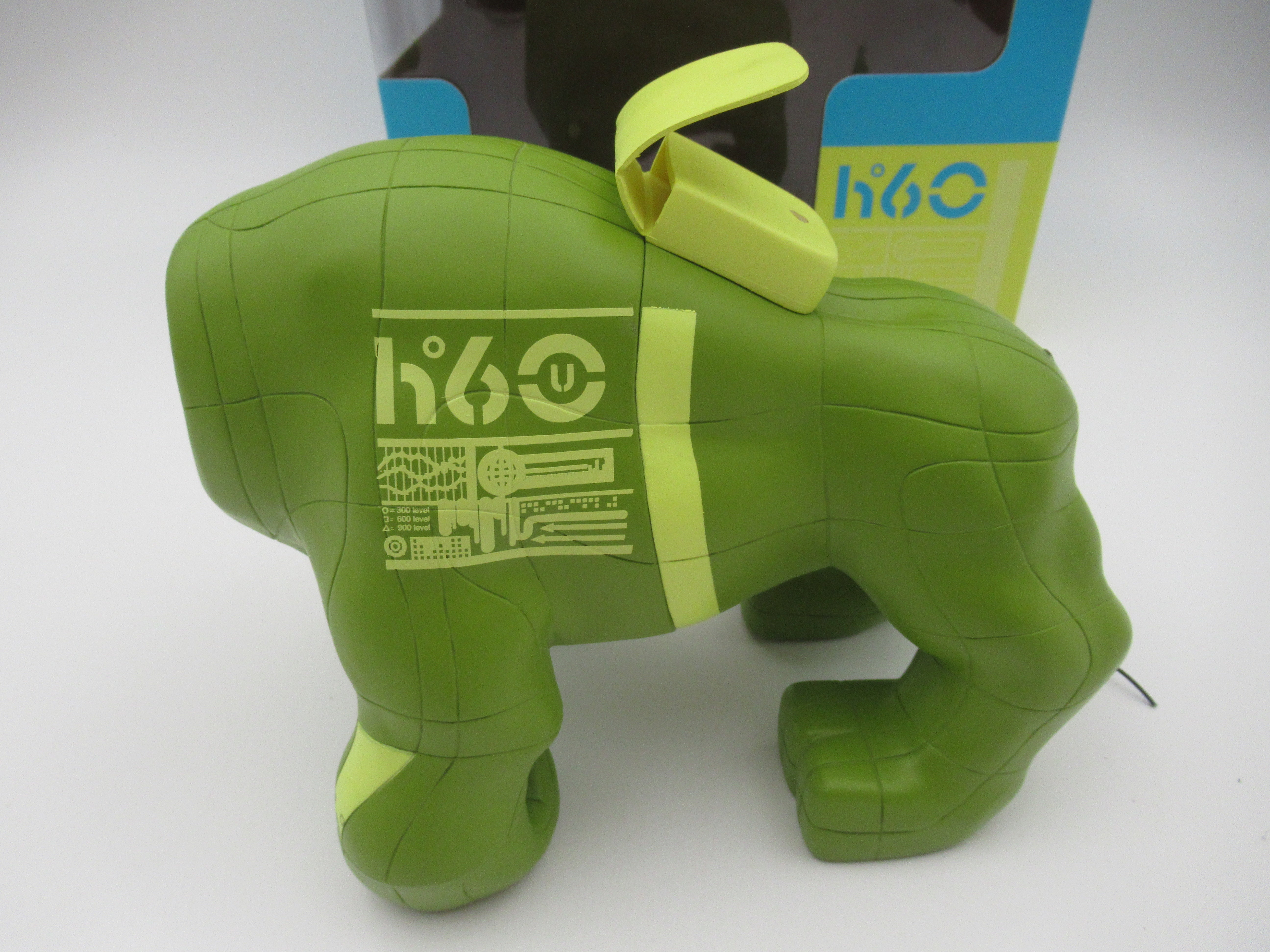 ULLIGUS H60 Aeronautical Navigation (Olive Green) Vinyl Figure -  UNKL (2008) Designer Art Toy