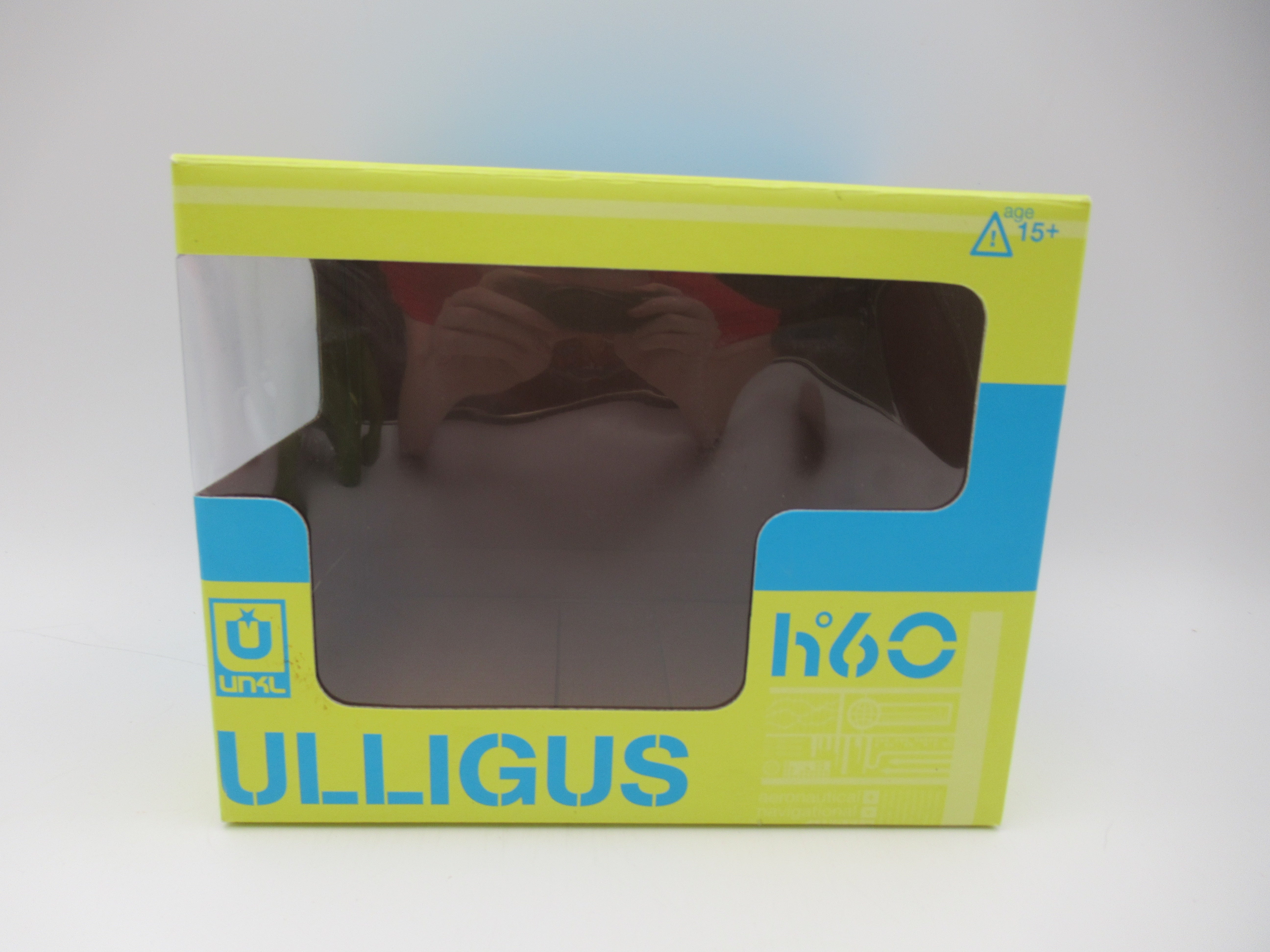 ULLIGUS H60 Aeronautical Navigation (Olive Green) Vinyl Figure -  UNKL (2008) Designer Art Toy