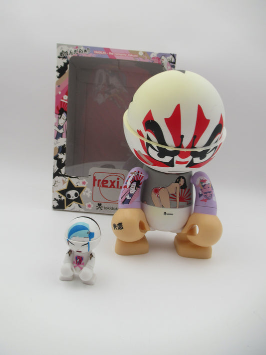 TREXI Yakkun & Mini Figure - Tokidoki x Play Imaginative (2006) Designer Art Toy