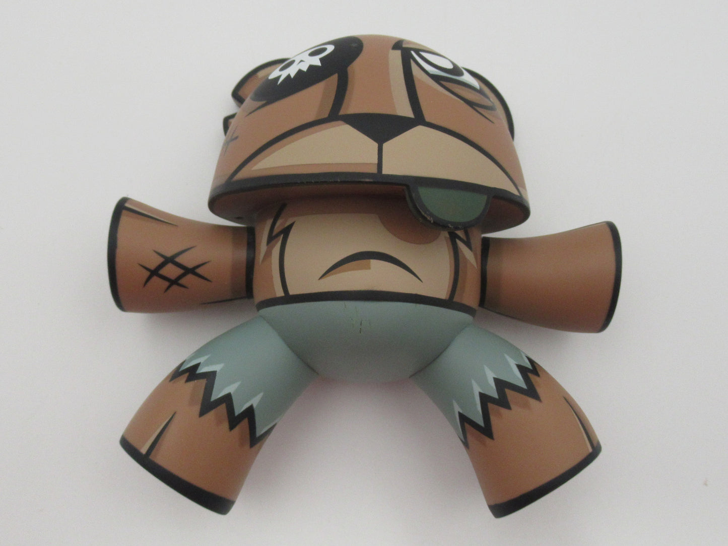 PIRATE TEETER 6" VInyl Figure - Joe Ledbetter x Kidrobot (2007) Designer Art Toy