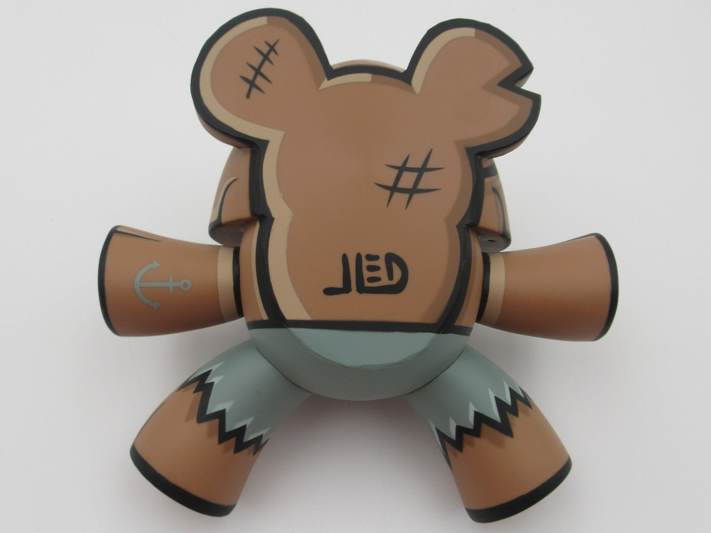 PIRATE TEETER 6" VInyl Figure - Joe Ledbetter x Kidrobot (2007) Designer Art Toy