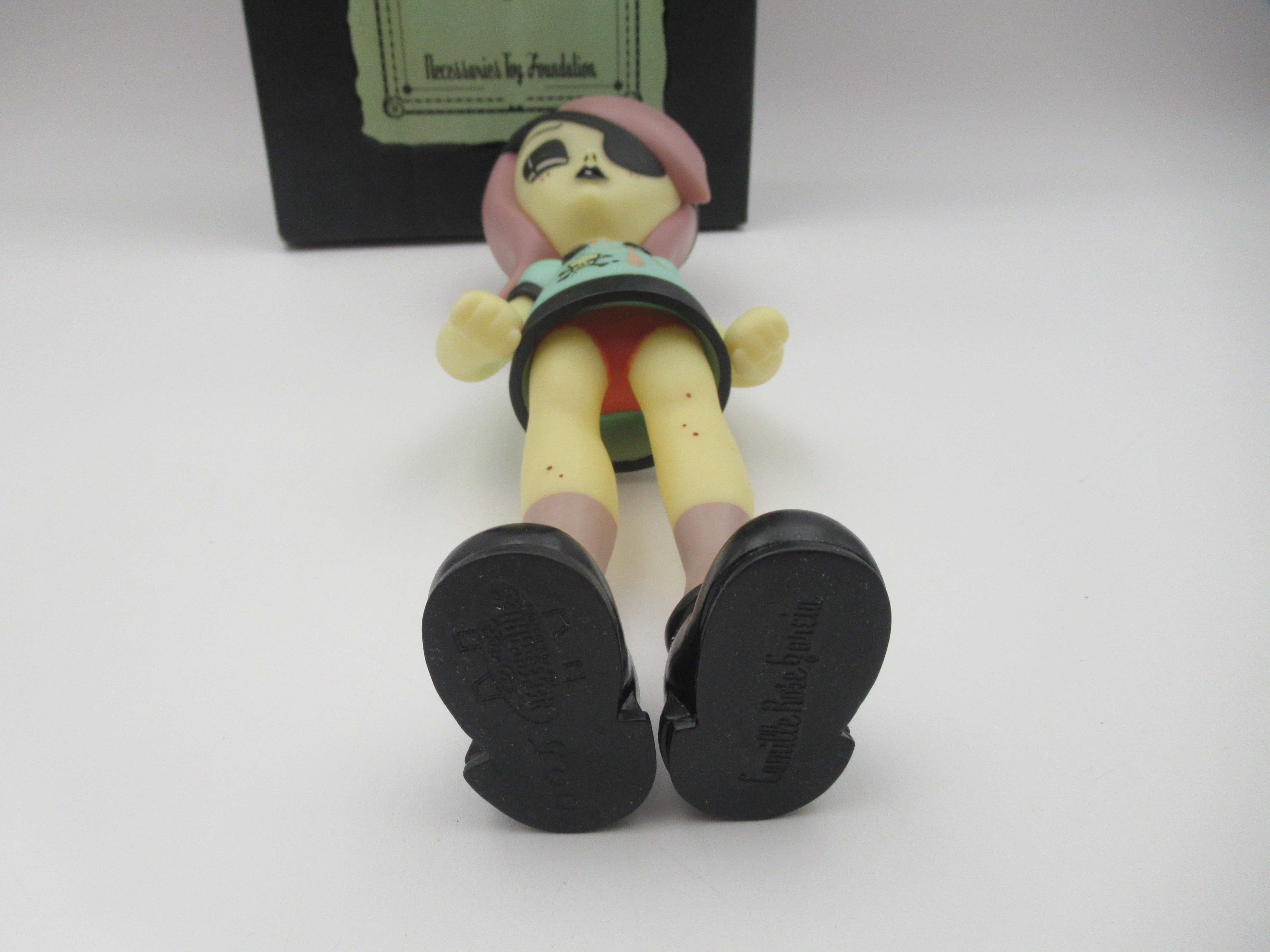 CAMILLE ROSE GARCIA Patch Vinyl Doll - Necessaries Foundation (2006) Designer Art Toy