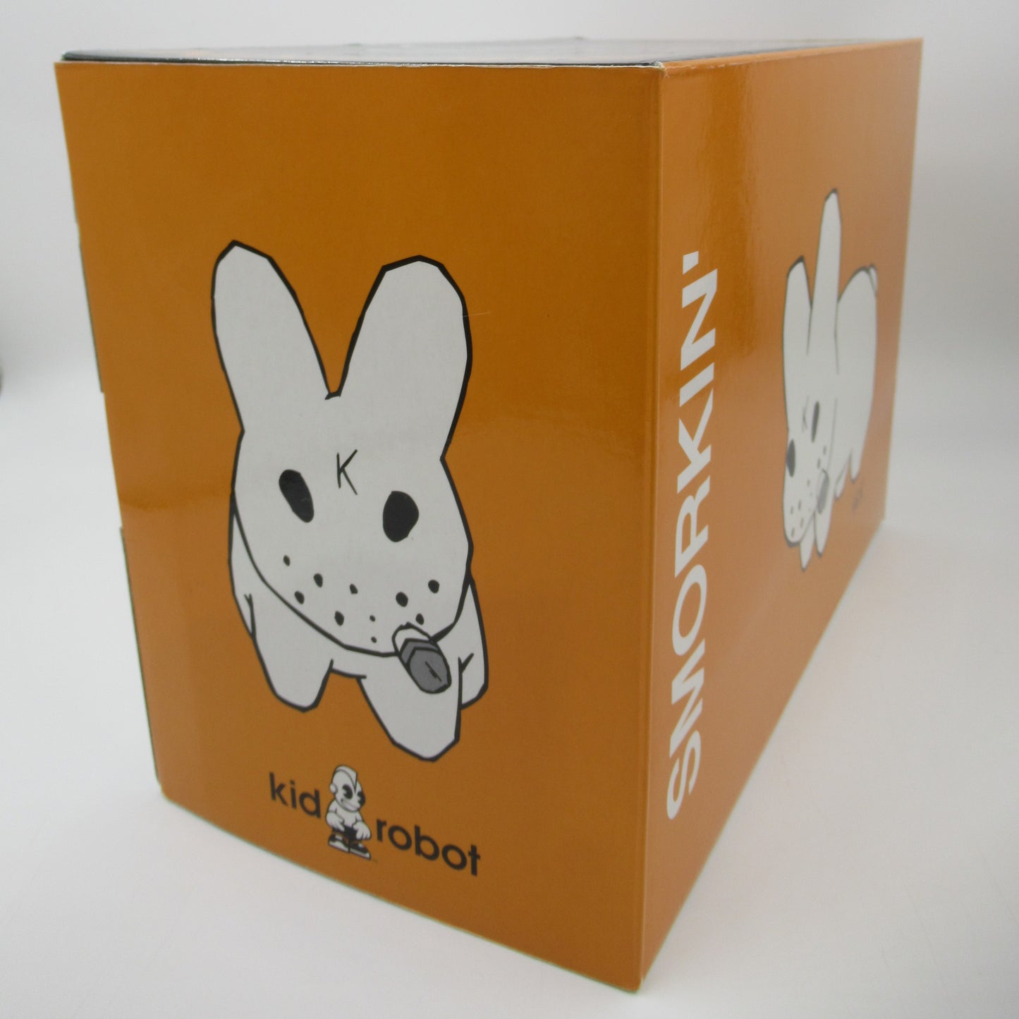 FRANK KOZIK Labbit Blue GID 10" Vinyl Figure - Kidrobot (c. 2007) Limited Edition Designer Art Toy