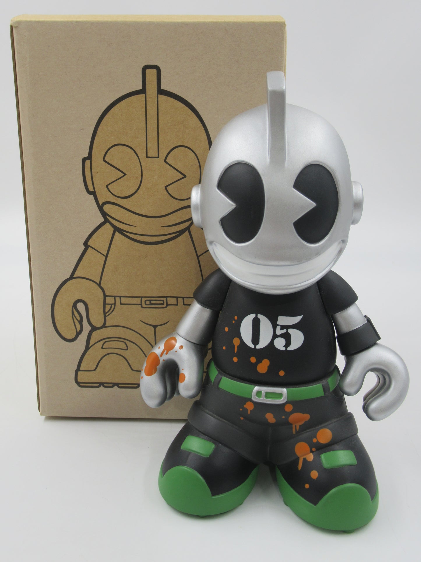 KIDBOMBER 05 Broadway 7" Vinyl Figure - Tristan Eaton x Kidrobot (2005) Limited Edition Designer Art Toy