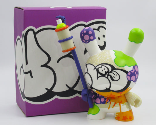 DUNNY Cycle Vinyl Figure - Kidrobot (2006) Limited Edition Graffiti Designer Art Toy