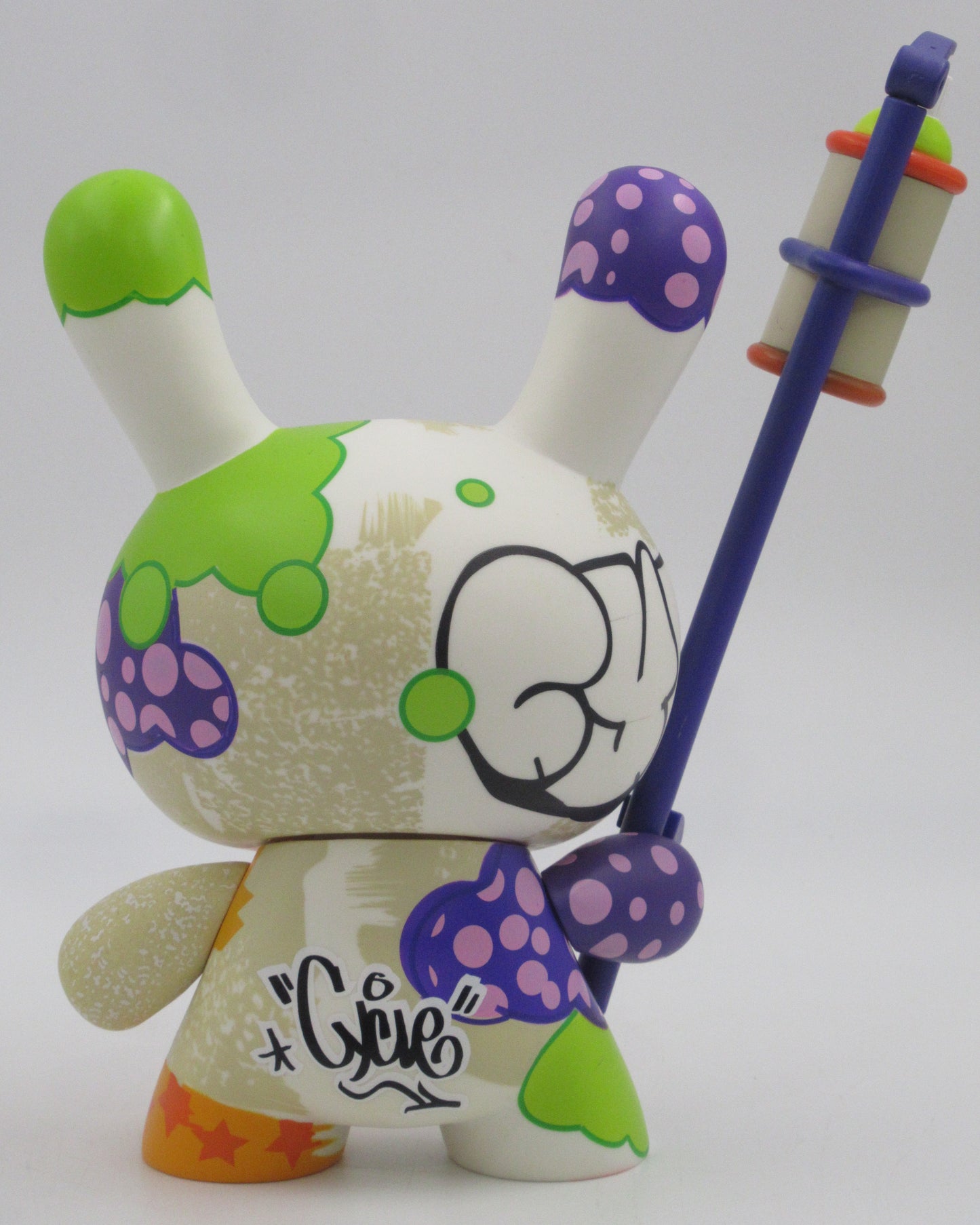 DUNNY Cycle Vinyl Figure - Kidrobot (2006) Limited Edition Graffiti Designer Art Toy