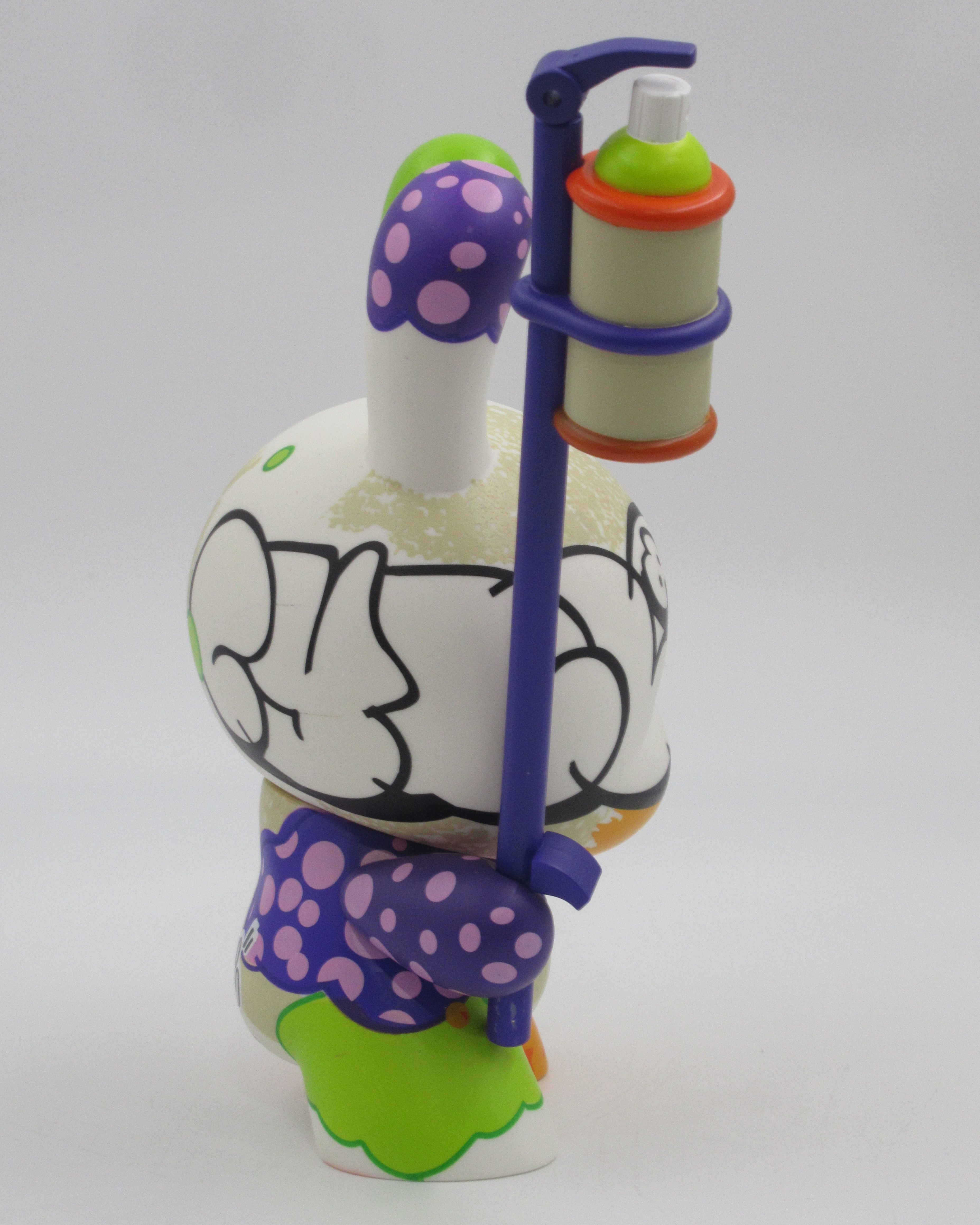 DUNNY Cycle Vinyl Figure - Kidrobot (2006) Limited Edition Graffiti Designer Art Toy