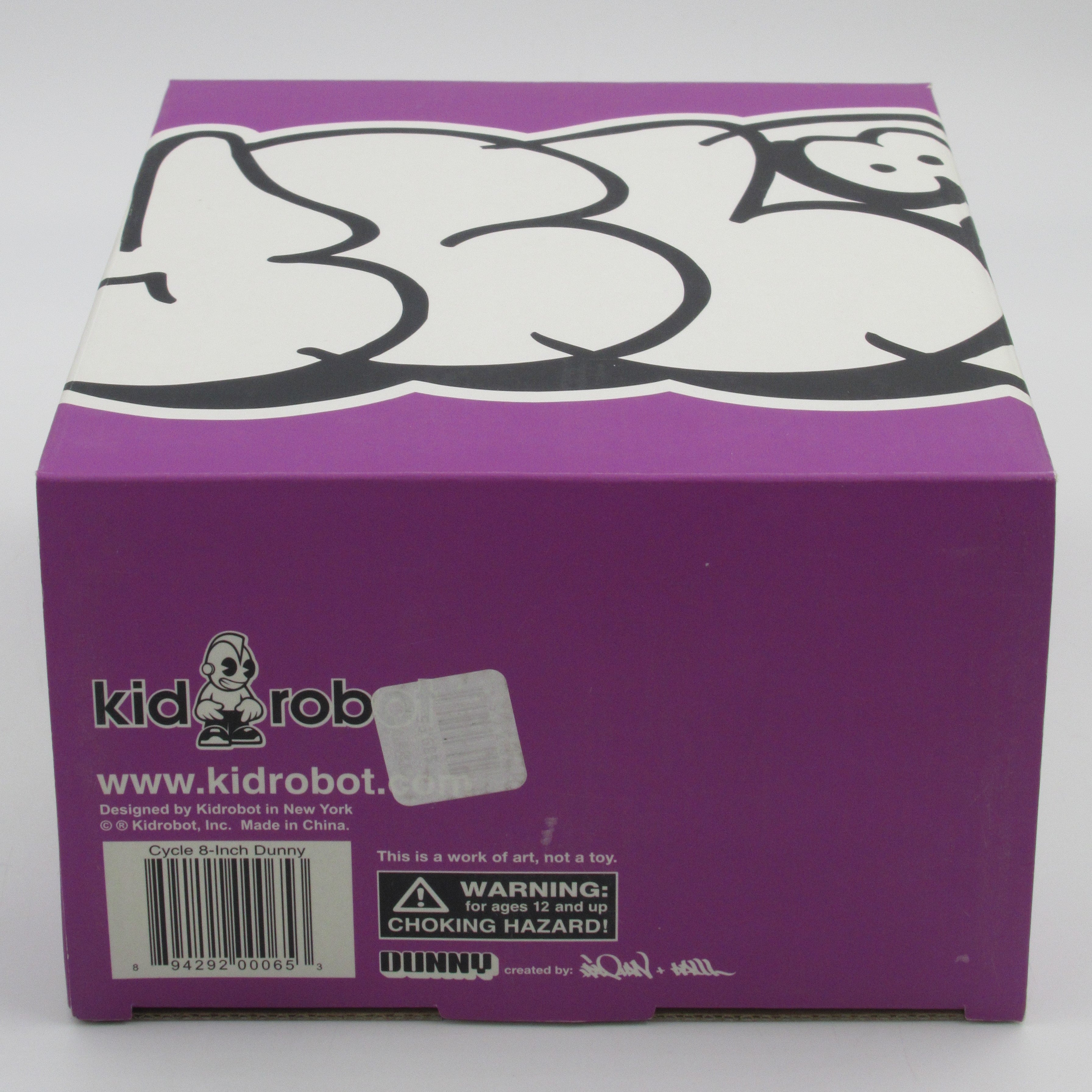 DUNNY Cycle Vinyl Figure - Kidrobot (2006) Limited Edition Graffiti Designer Art Toy