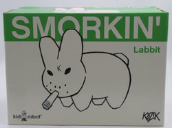 FRANK KOZIK Labbit White 10" V2 Vinyl Figure - Kidrobot (c. 2007) Limited Edition Designer Art Toy