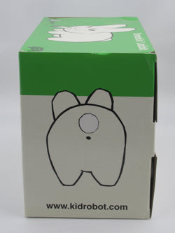 FRANK KOZIK Labbit White 10" V2 Vinyl Figure - Kidrobot (c. 2007) Limited Edition Designer Art Toy