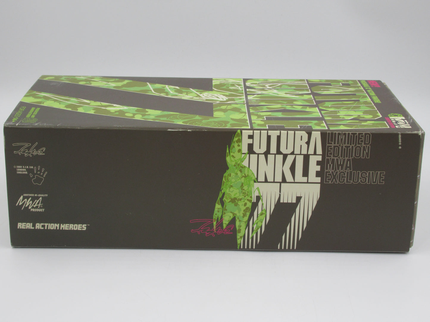 FUTURA Unkle 77 Pointman - Medicom Toy (2004) MWA Urban Vinyl Art Toy Figure