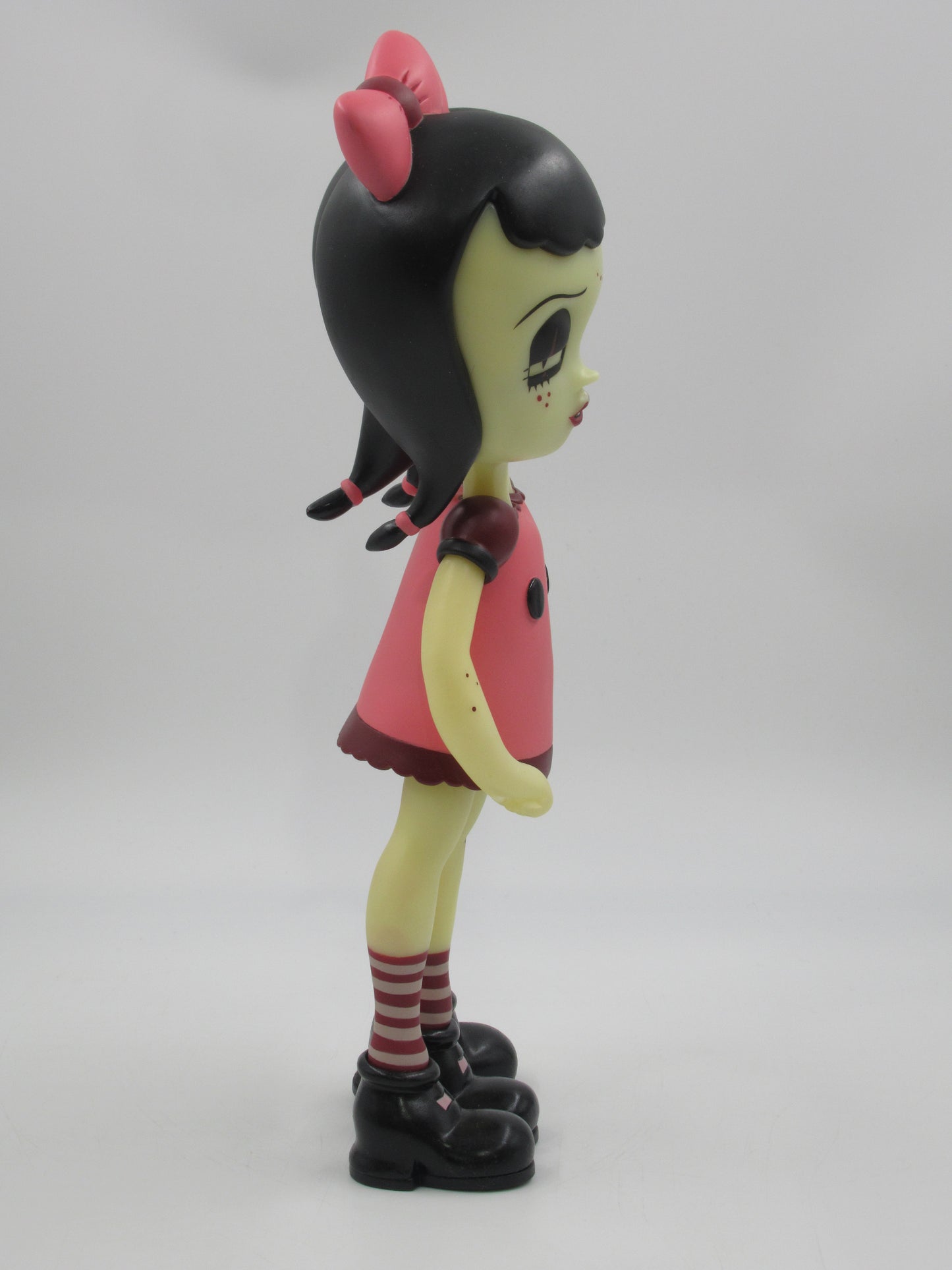 CAMILLE ROSE GARCIA Sadie & Katie Vinyl Doll - Necessaries Foundation (2006) SIGNED Designer Art Toy