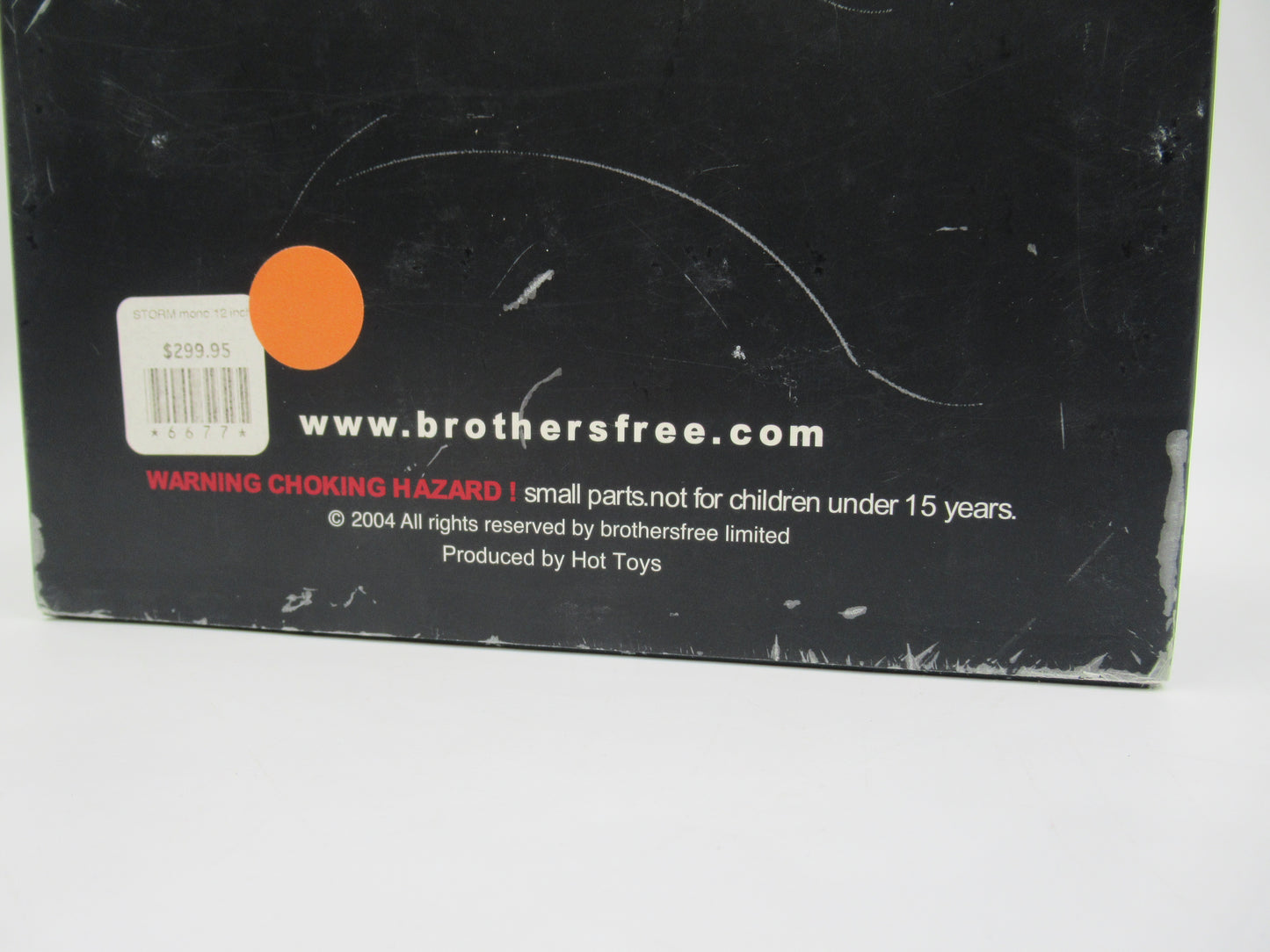 BROTHERSWORKER Storm Black & White Series Figure - Hot Toys (2004) Limited Edition Art Toy