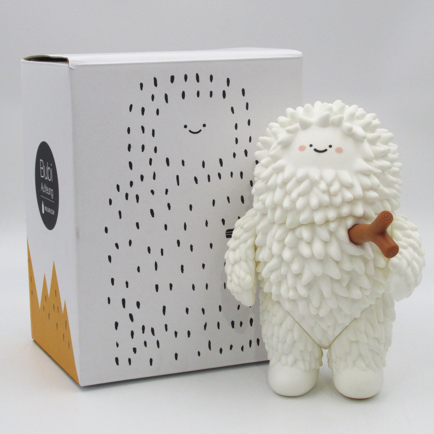 TREESON Bubi Au Yeung 8" Vinyl Figure - Crazy Label (2005) Vinyl Art Toy & Box