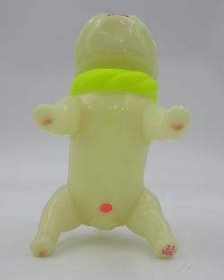 TOSAKENTA Japanese Soft Vinyl Dog Figure - Yukinori Dehara (2007) #22/100 Sofubi GID Art Toy