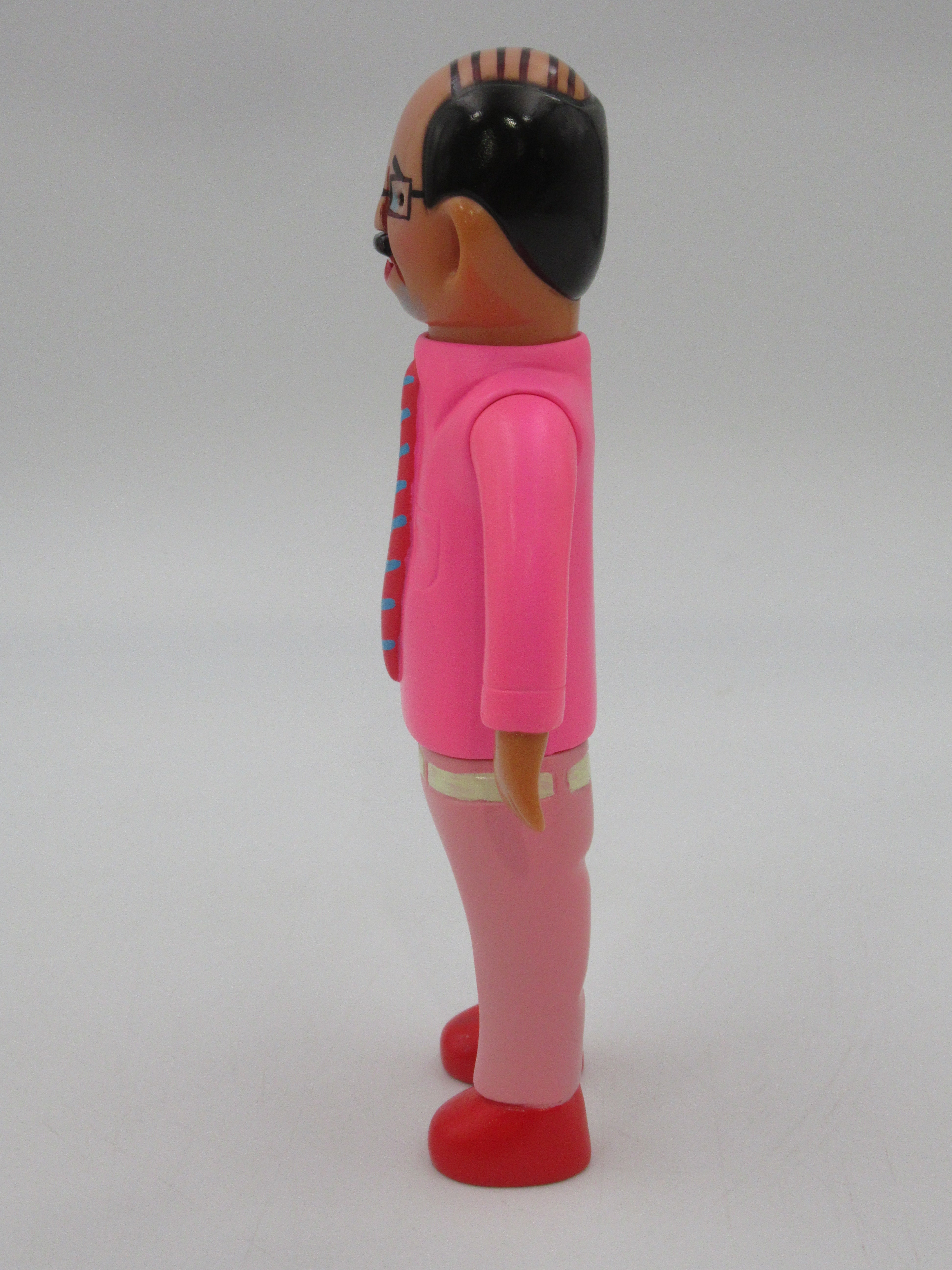 SATOSHI YAMAMOTO Japanese Soft Vinyl Figure - Yukinori Dehara #74/100 Wonderwall Exclusive Pink Sofubi Designer Art Toy