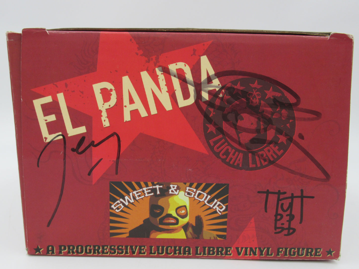 EL PANDA Sweet & Sour - Muttpop (2007) Signed LTD Vinyl Urban Art Toy w/ Box