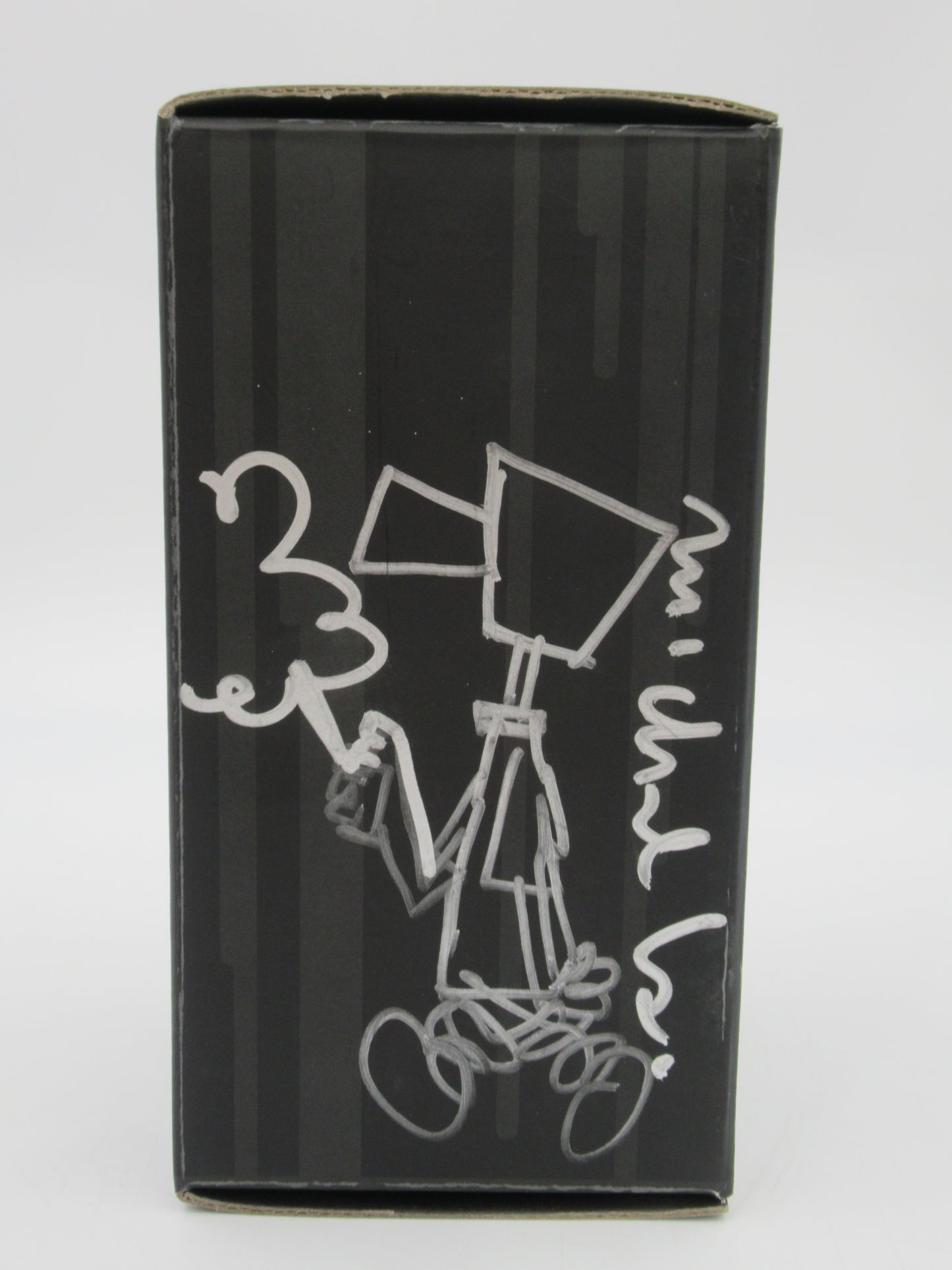 MICHAEL LAU NY Fat Gardener-Shock Figure CrazySmiles SIGNED Vinyl Urban Art Toy