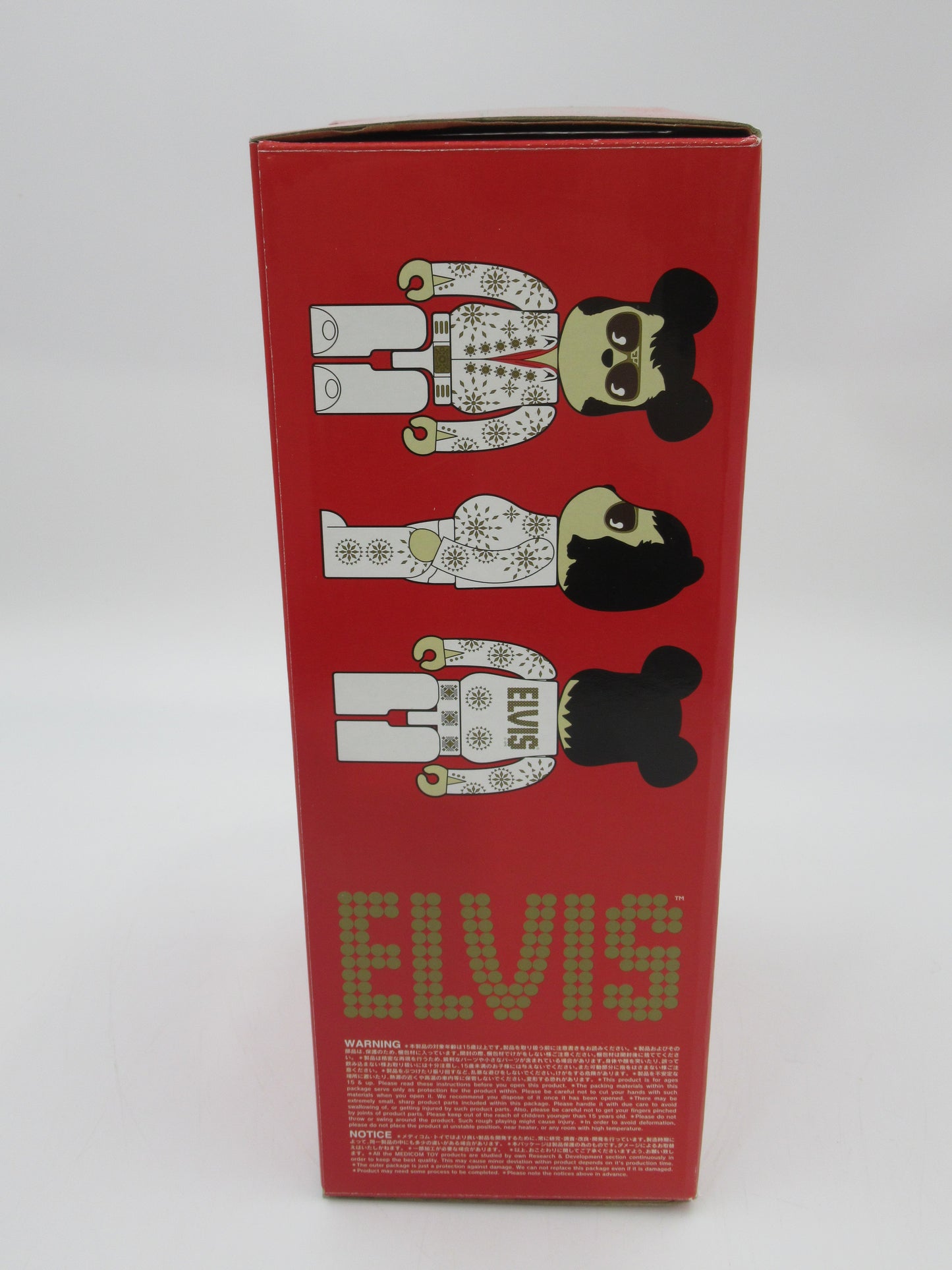 BEARBRICK Elvis Presley 400% - Medicom Toy (2008) Be@rbrick Art Toy Figure