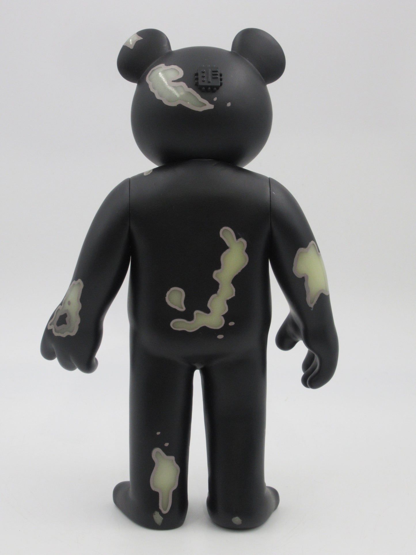 JERMAINE ROGERS Veil Specimen #129 Black GID Vinyl Bear - Strangeco (2006) Art Toy