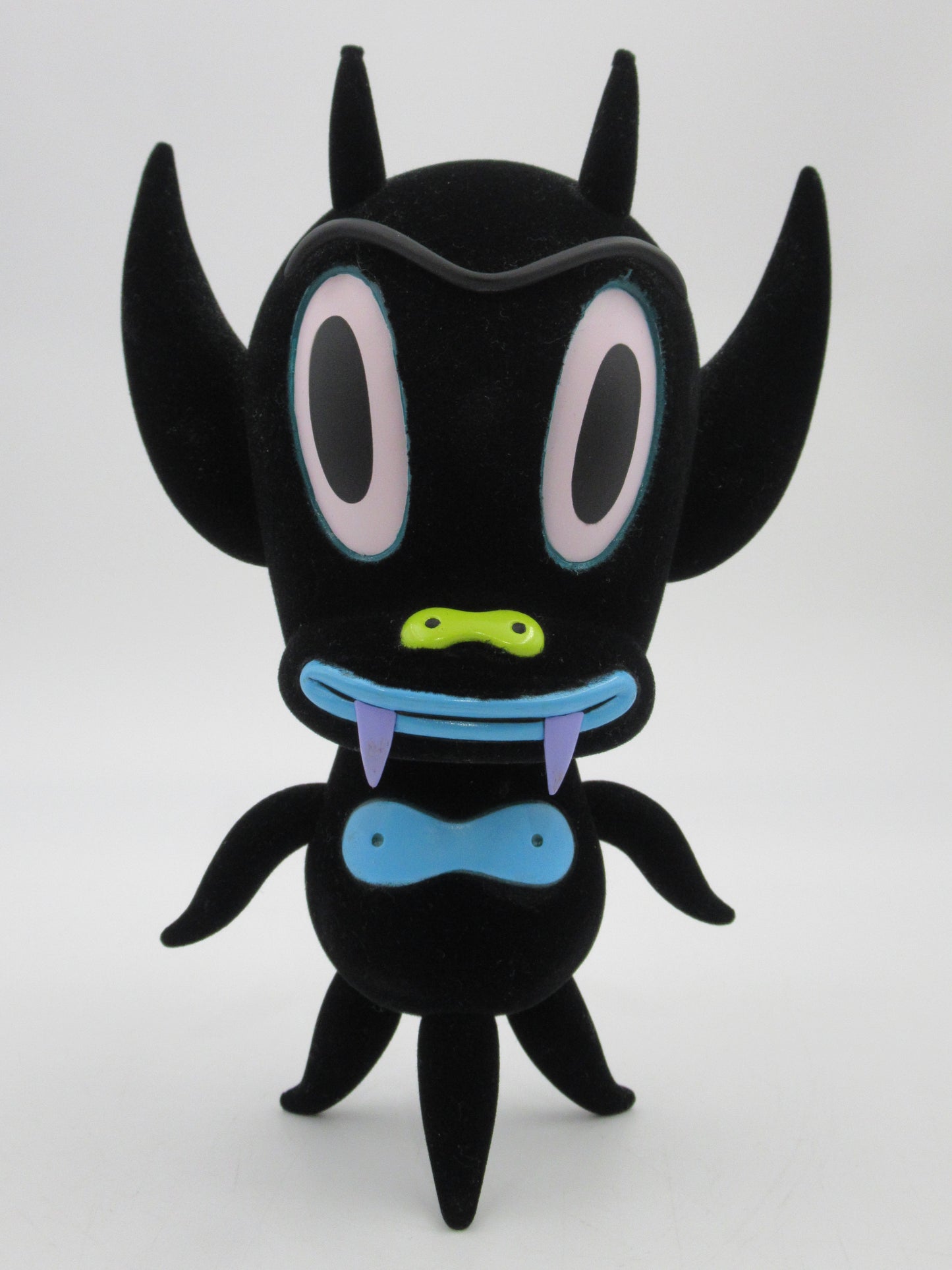 GARY BASEMAN'S Hot Cha Cha Cha Black Flocked Figure - Critterbox (2006) #383/500 Limited Edition Art Toy