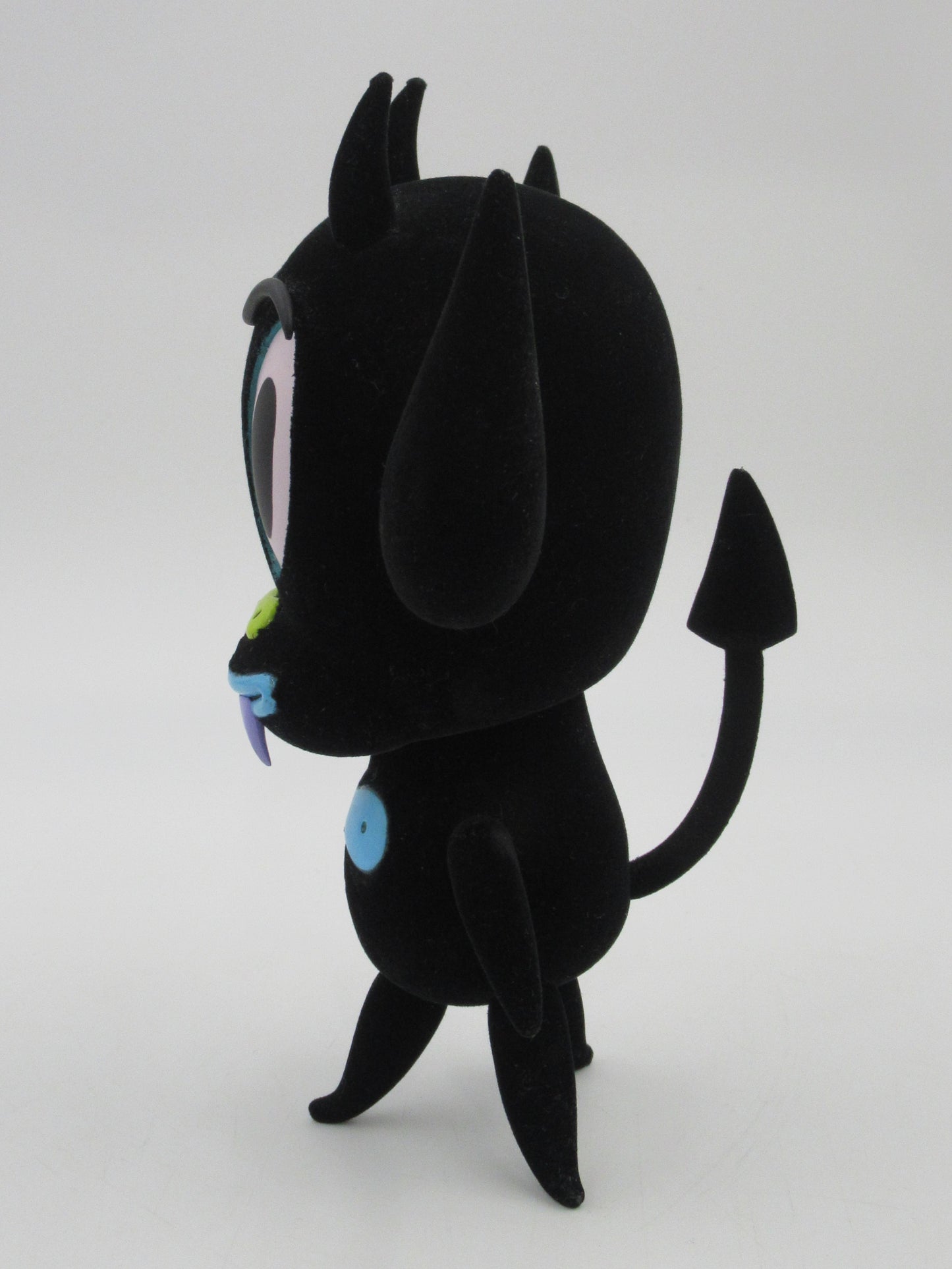 GARY BASEMAN'S Hot Cha Cha Cha Black Flocked Figure - Critterbox (2006) #383/500 Limited Edition Art Toy