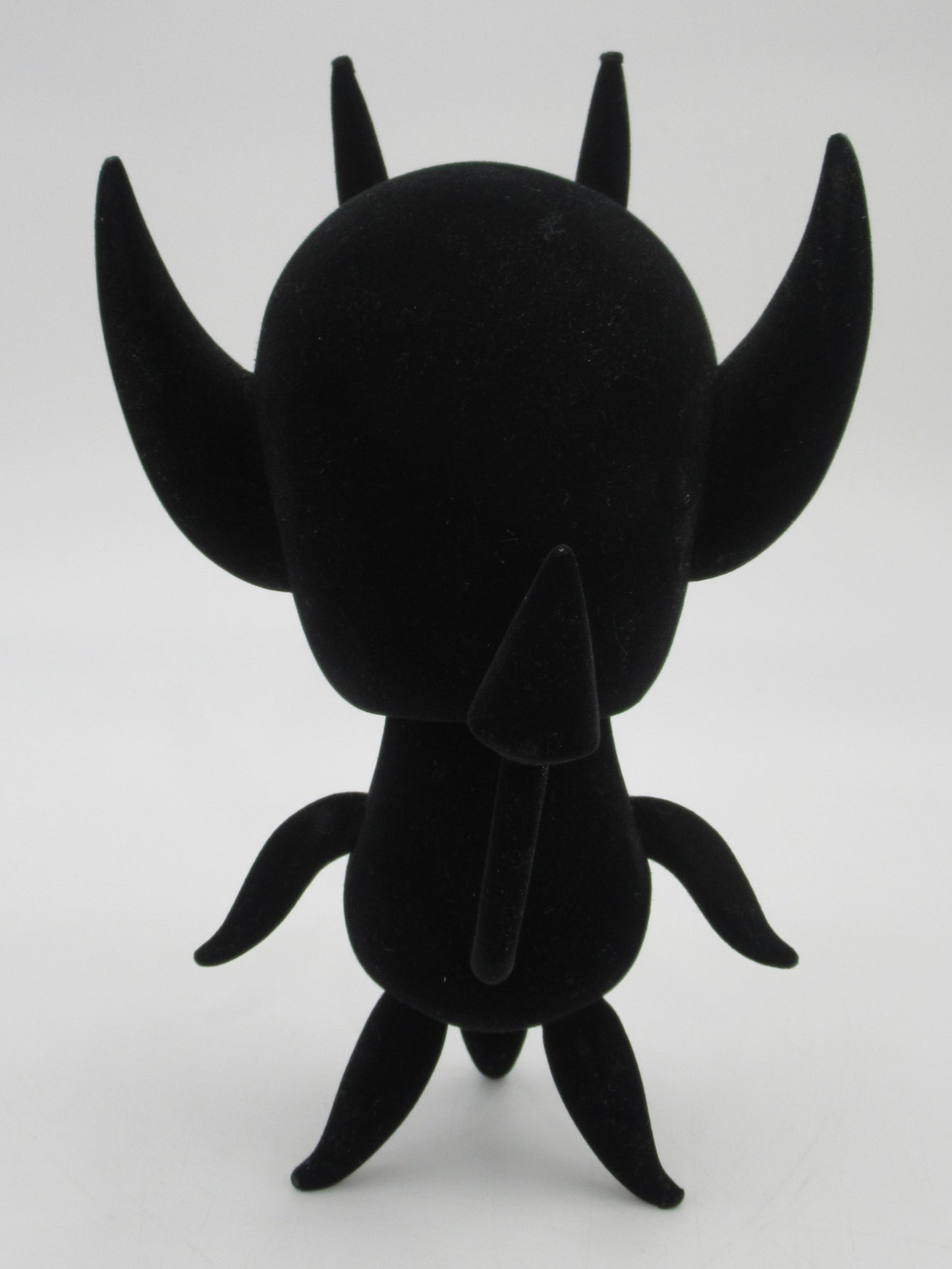 GARY BASEMAN'S Hot Cha Cha Cha Black Flocked Figure - Critterbox (2006) #383/500 Limited Edition Art Toy