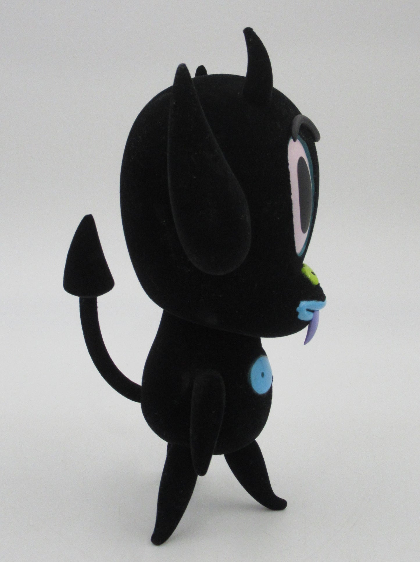 GARY BASEMAN'S Hot Cha Cha Cha Black Flocked Figure - Critterbox (2006) #383/500 Limited Edition Art Toy