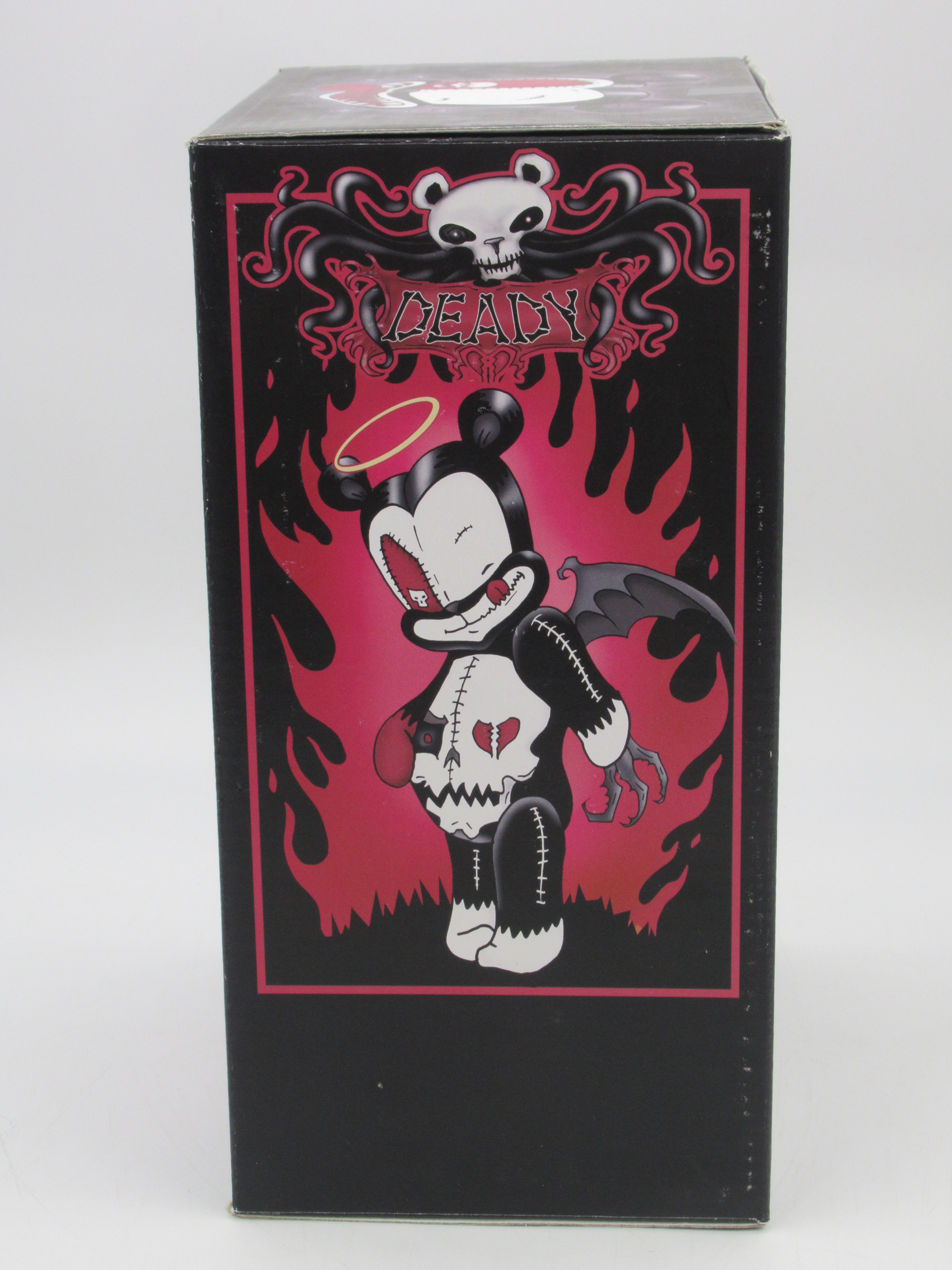 QEE COLLECTION Deady The Malevolent 8" Vinyl Bear - Toy2r (2004) Voltaire Designer Art Toy Figure & Original Box