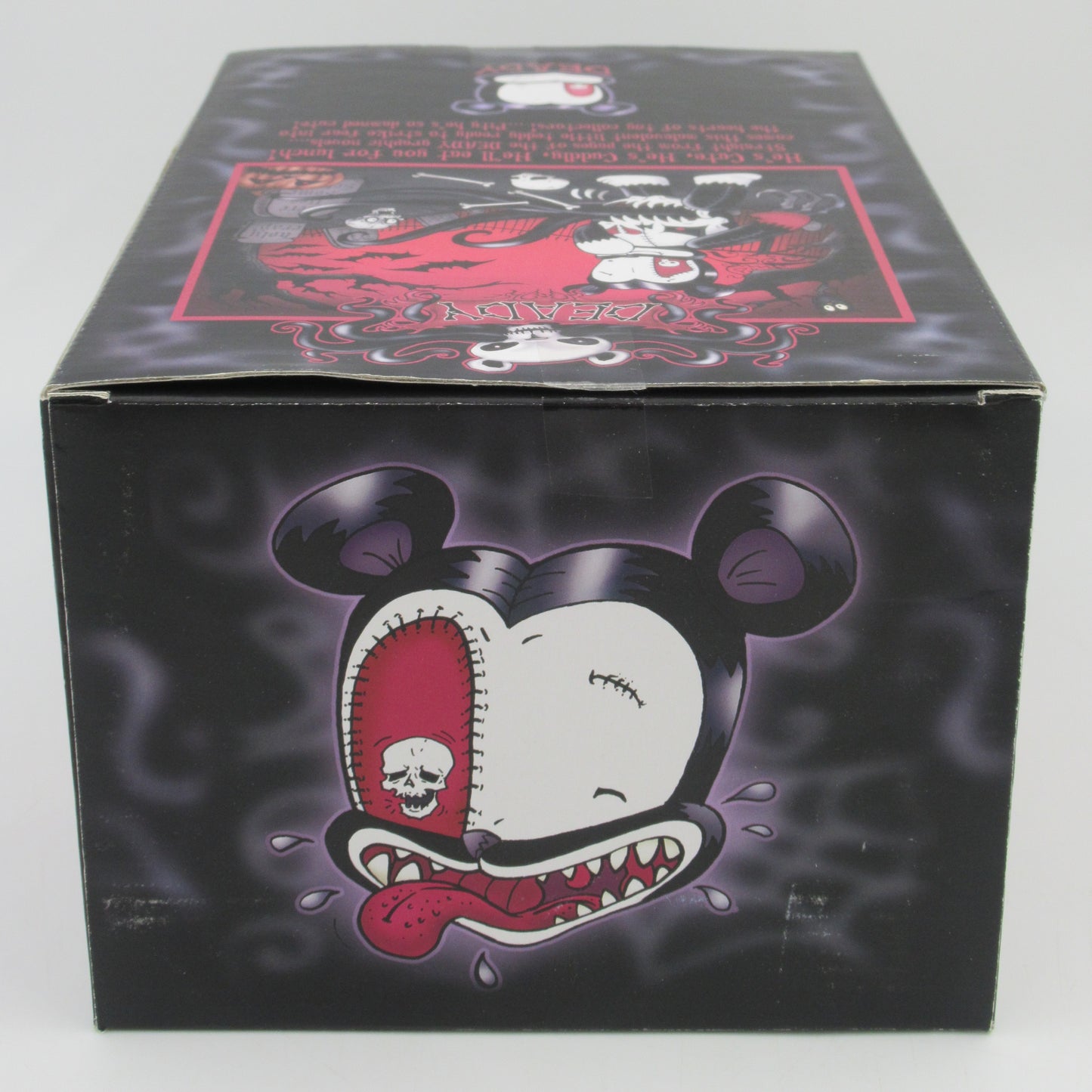 QEE COLLECTION Deady The Malevolent 8" Vinyl Bear - Toy2r (2007) Voltaire Designer Art Toy Figure & Original Box