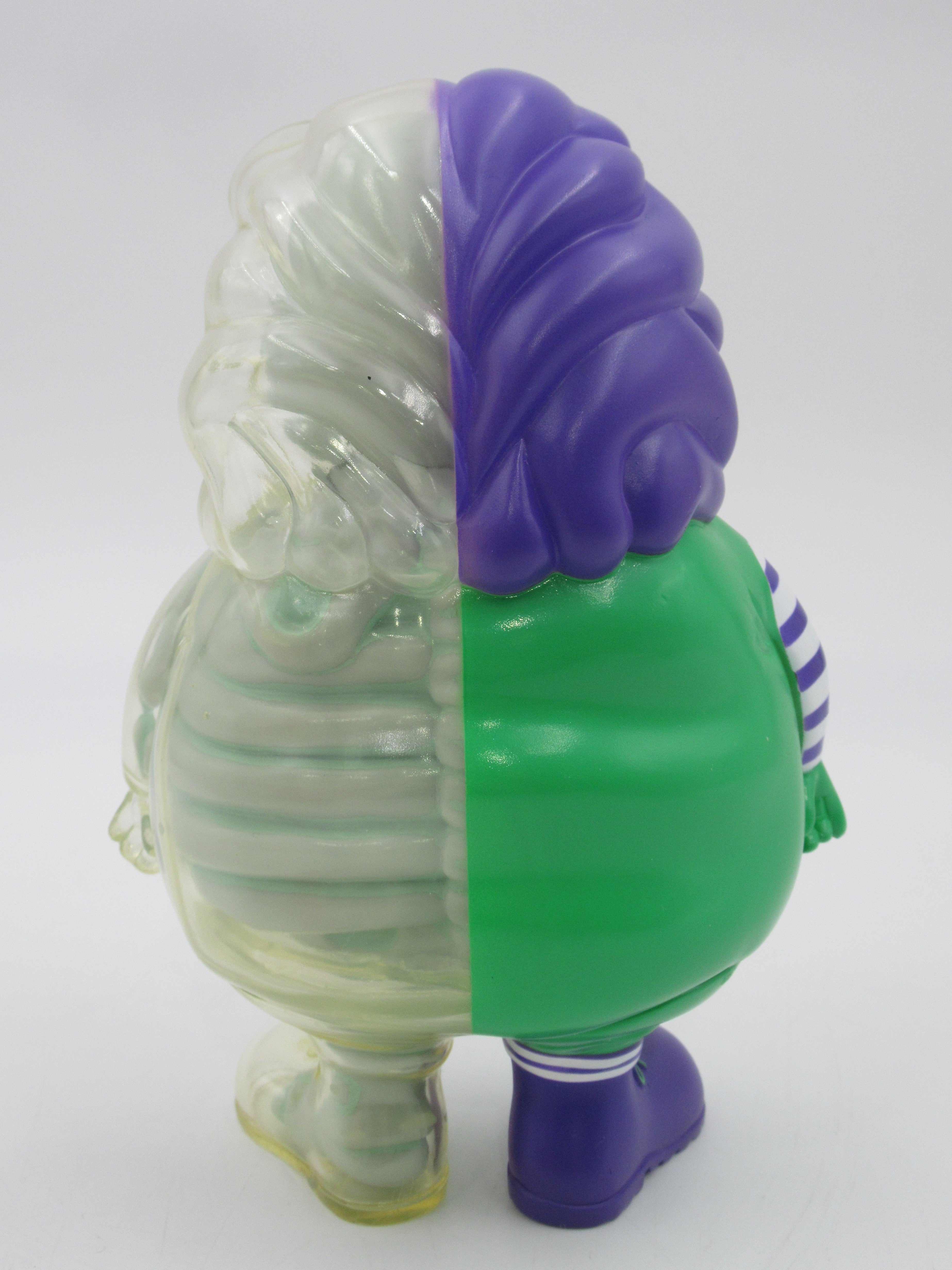 POPAGANDA MC Supersized X-Ray (Green/Purple) Vinyl FIgure - Ron English/Secret Base Japanese Designer Art Toy