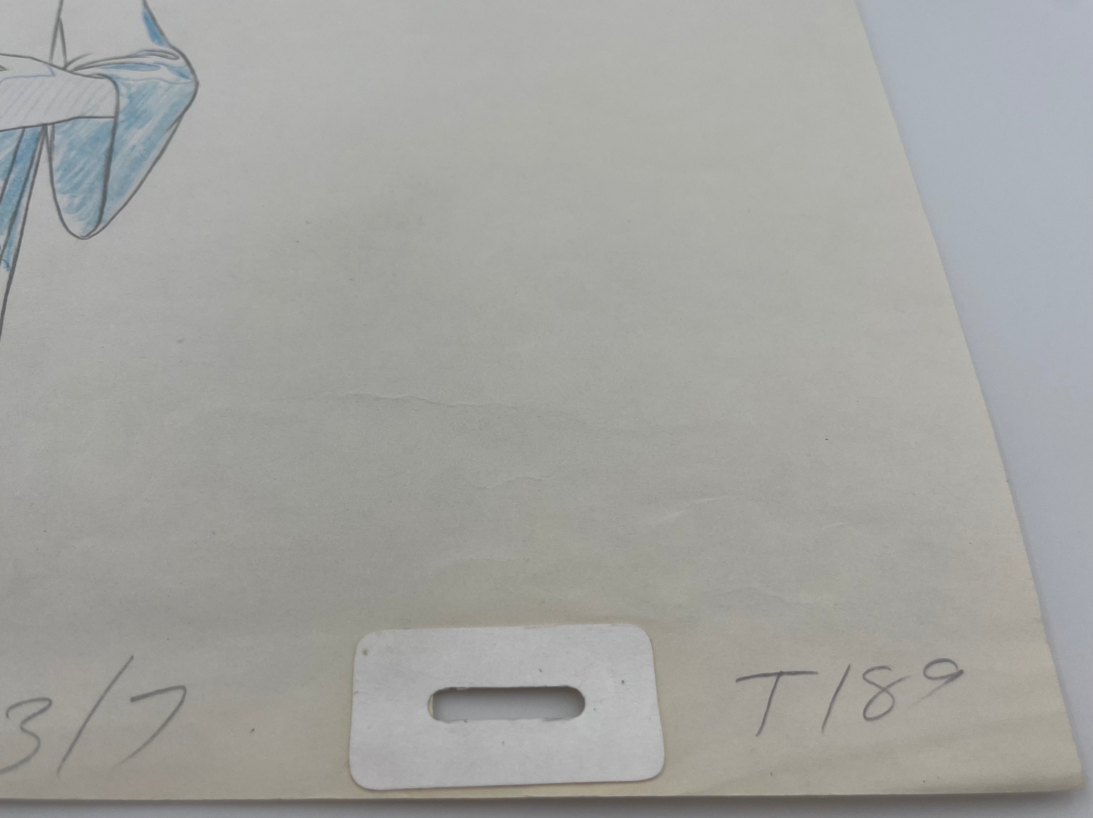 HEAVY METAL Taarna in Robes (1981) Framed Original Guardian Trust Film Production Art