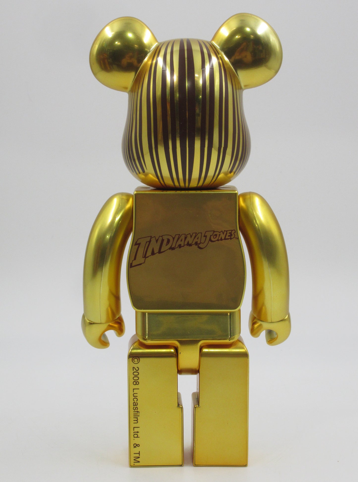 BEARBRICK Indiana Jones Golden Idol 400% - Medicom Toy (2008) Be@rbrick Art Toy