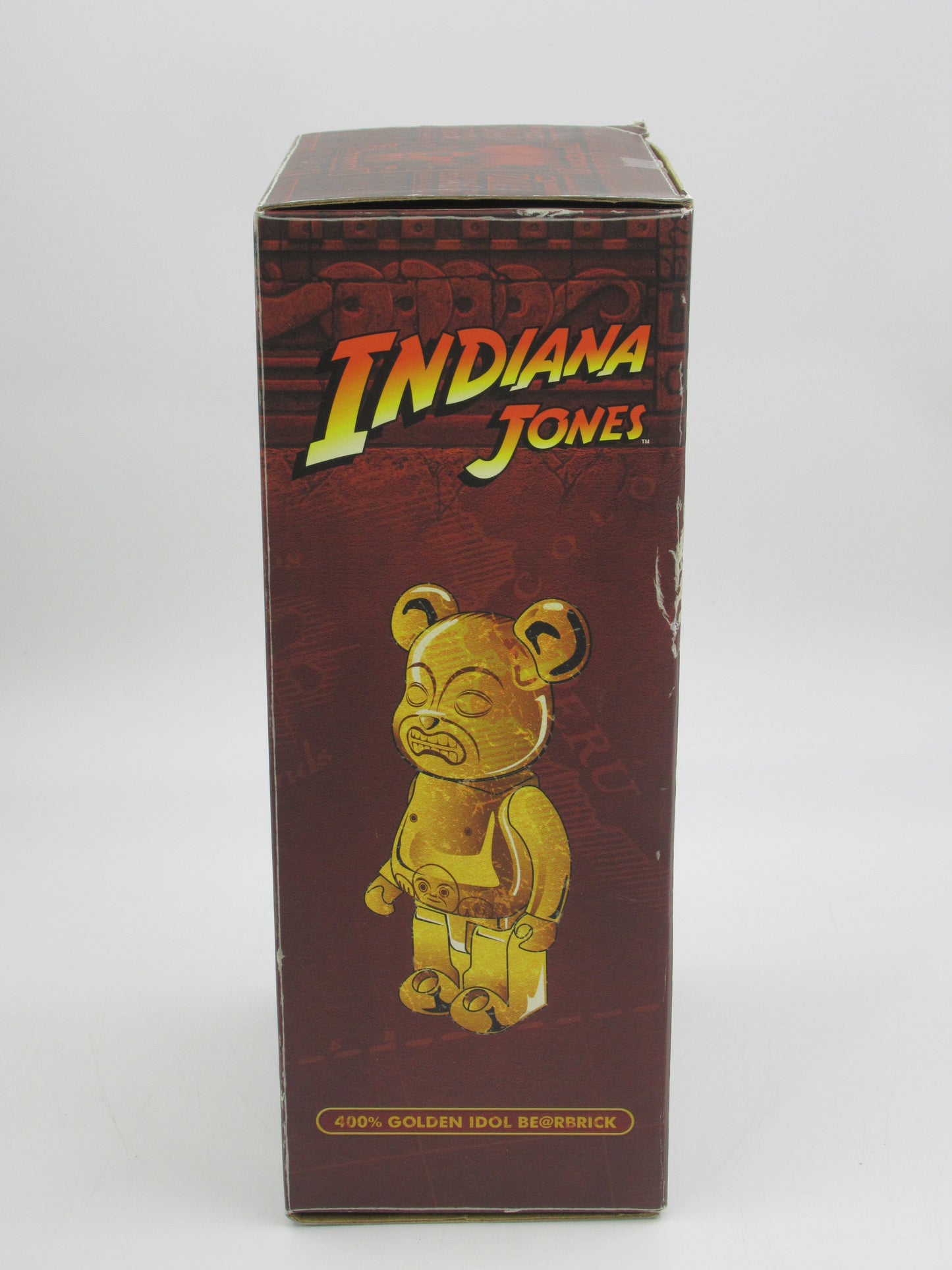 BEARBRICK Indiana Jones Golden Idol 400% - Medicom Toy (2008) Be@rbrick Art Toy