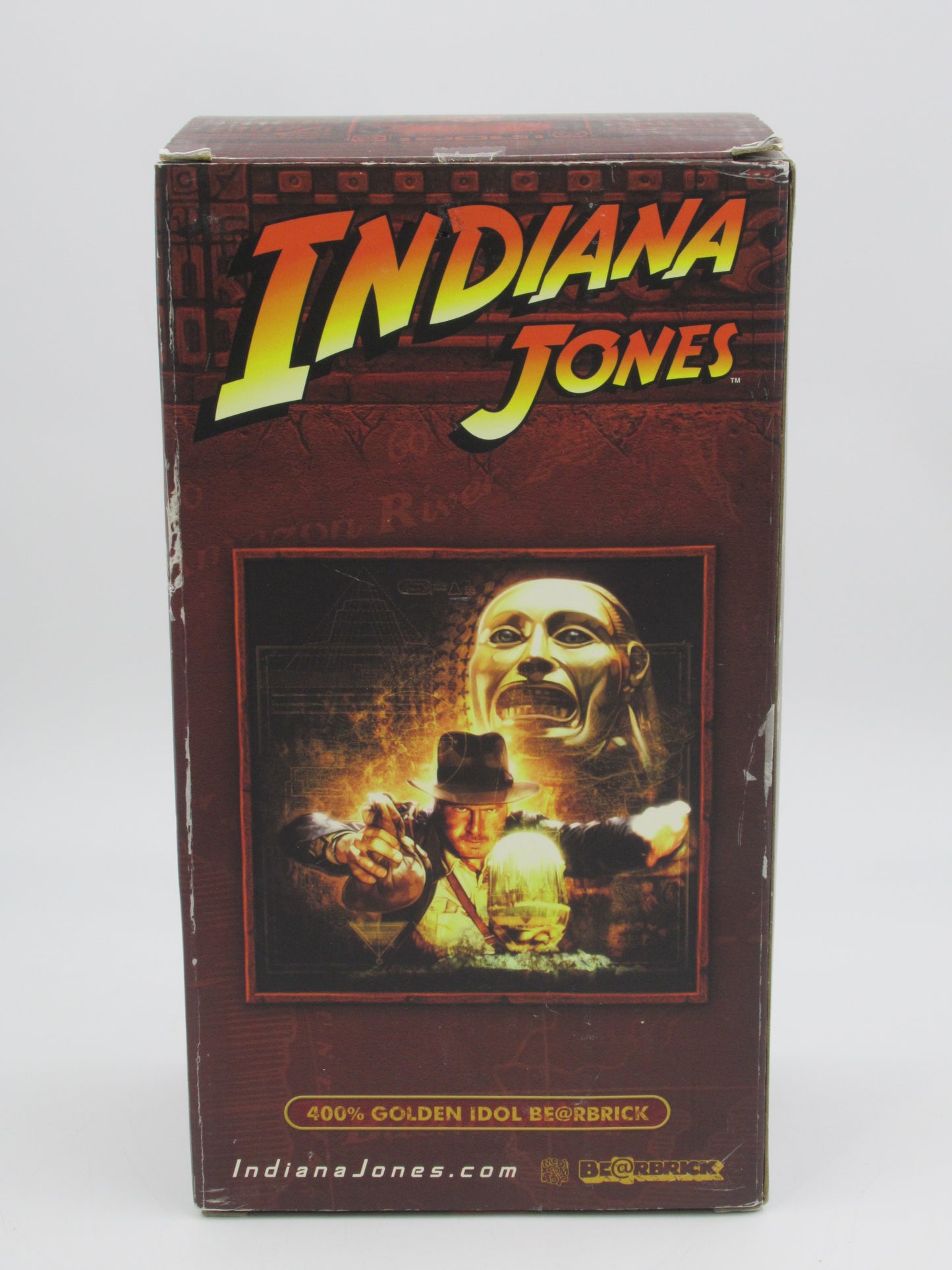 BEARBRICK Indiana Jones Golden Idol 400% - Medicom Toy (2008) Be@rbrick Art Toy