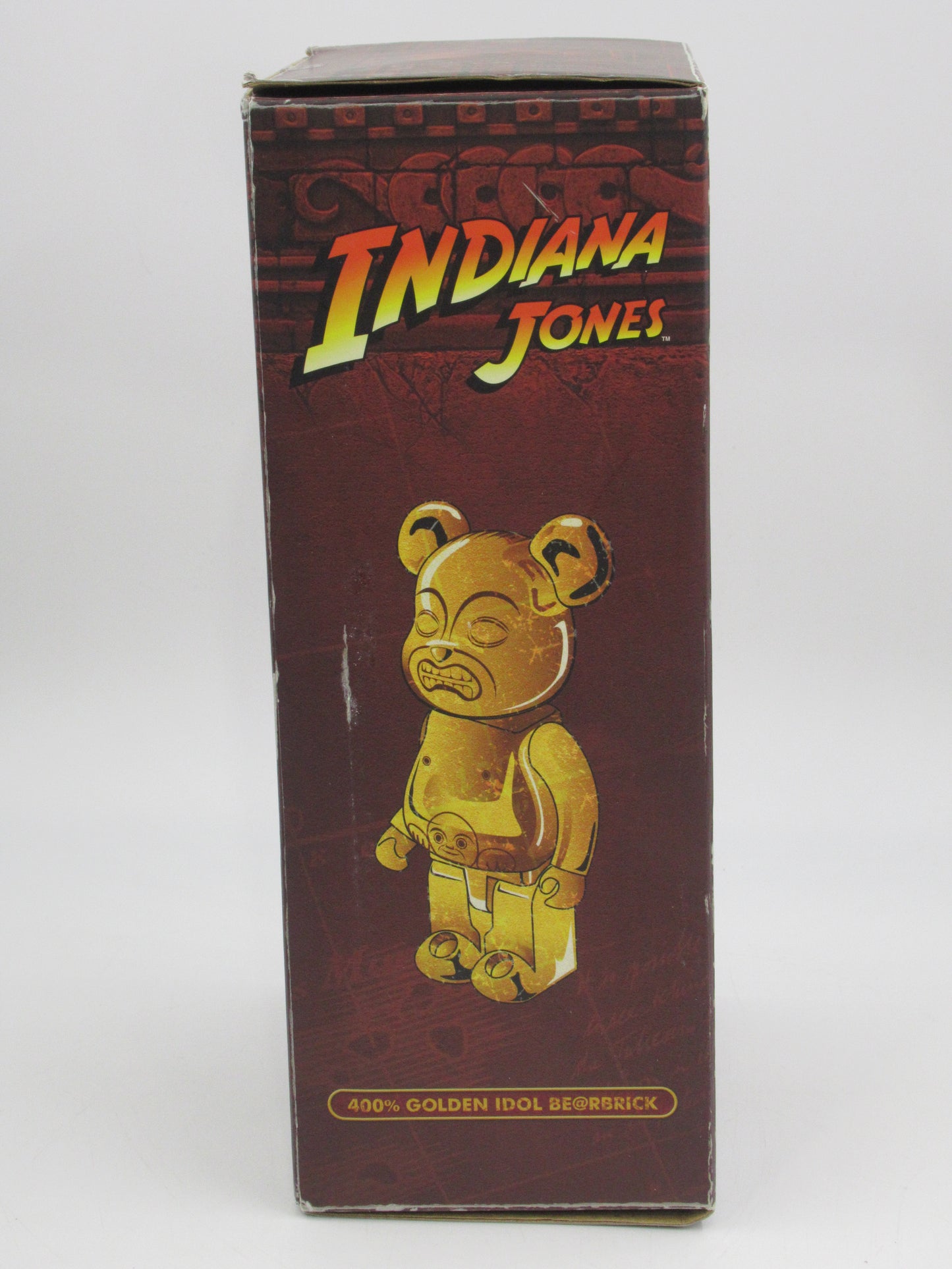 BEARBRICK Indiana Jones Golden Idol 400% - Medicom Toy (2008) Be@rbrick Art Toy