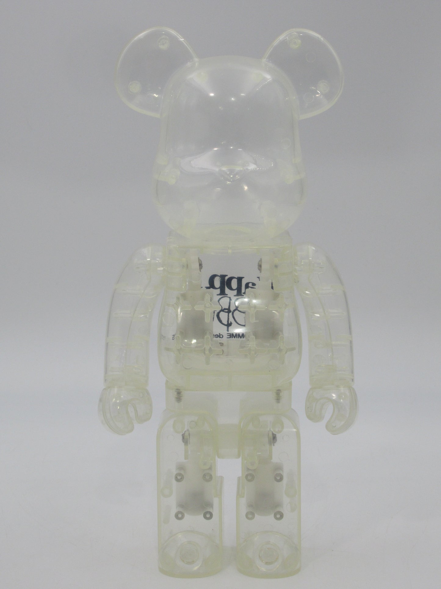 BEARBRICK "Happy Ribbon" Comme des Garcon 400% - Medicom Toy (2006) Be@rbrick Art Toy