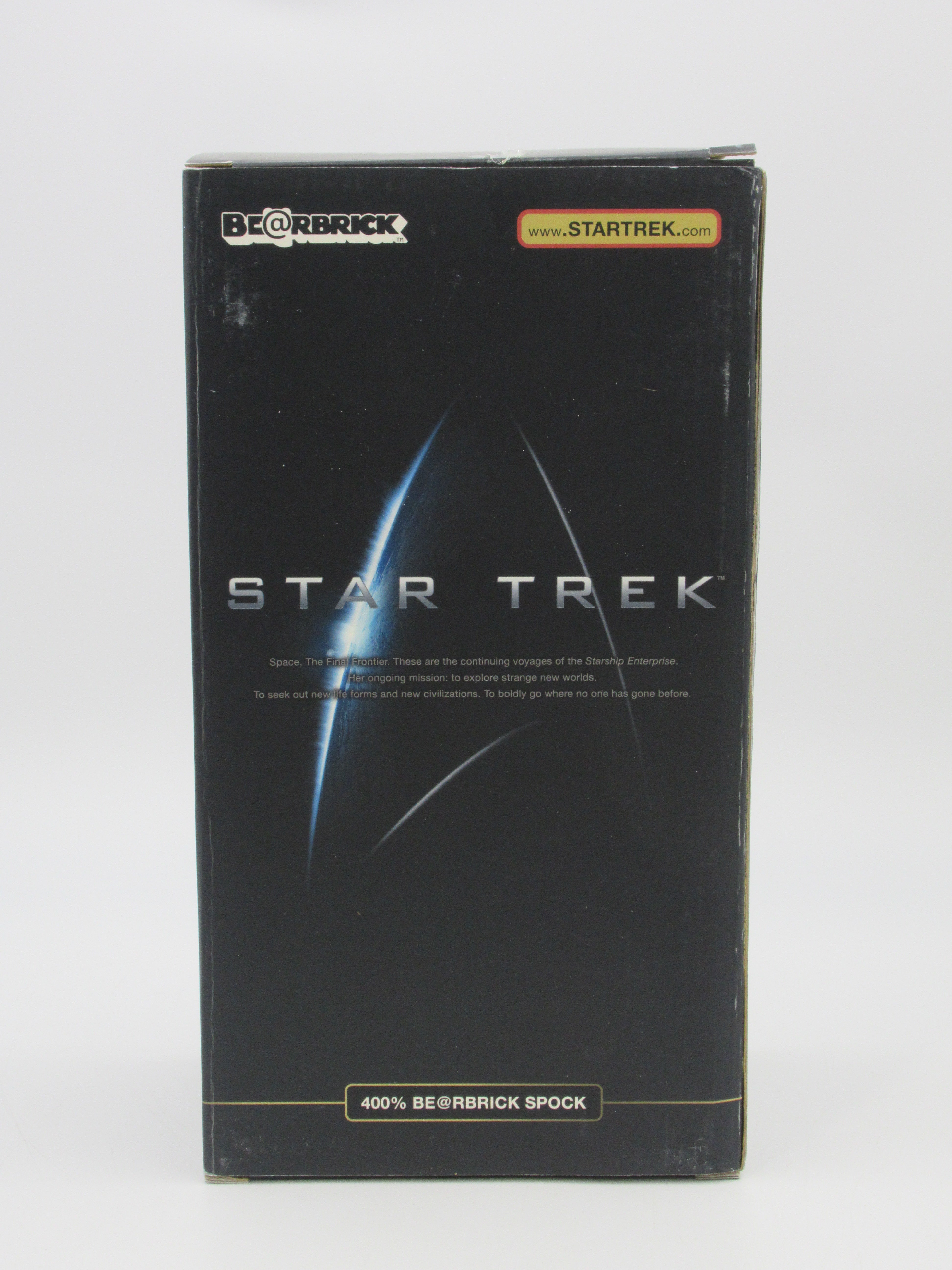 BEARBRICK Star Trek Spock 400% - Medicom Toy (2010) Be@rbrick Rare Limited Edition Art Toy