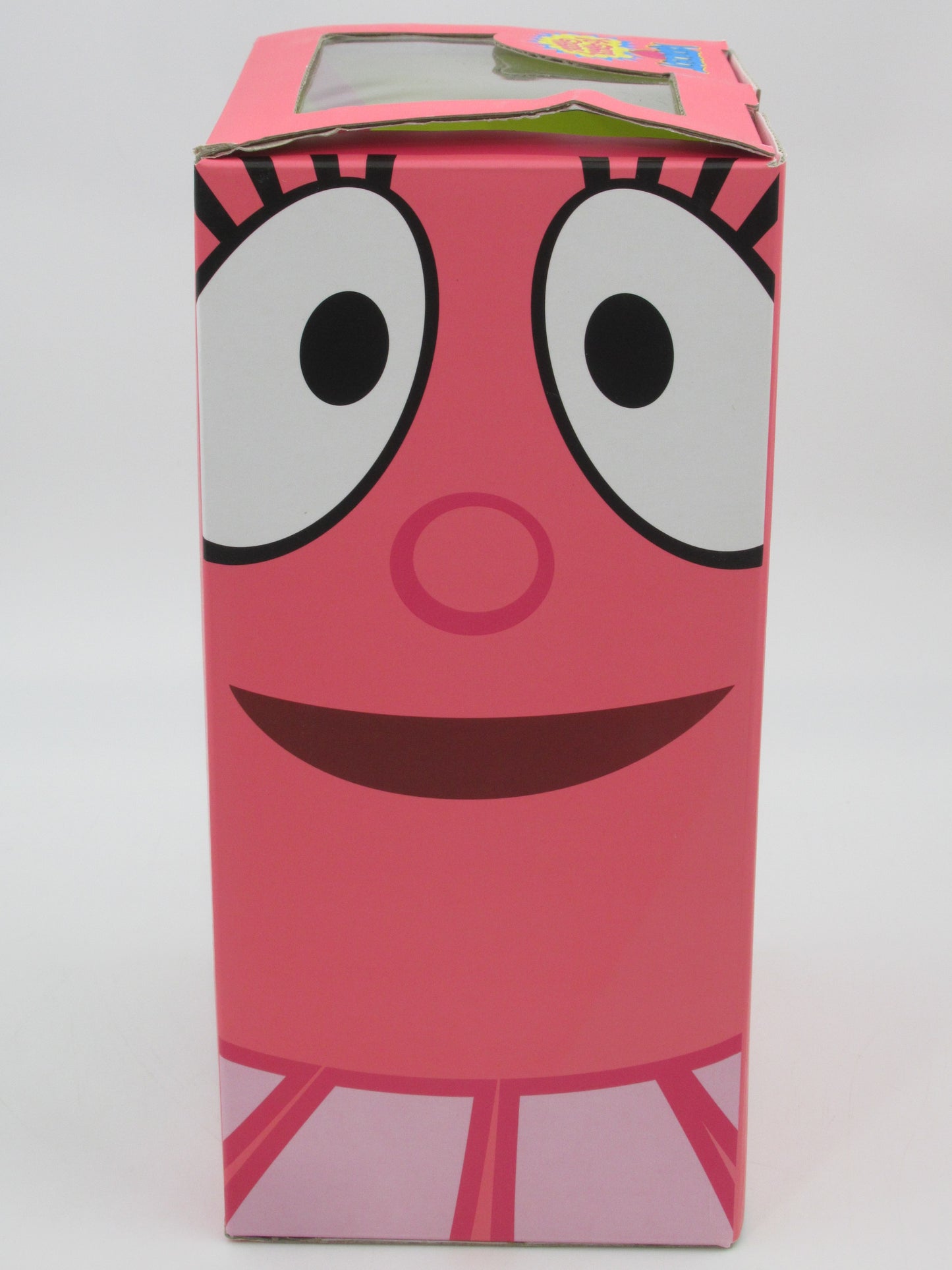 YO GABBA GABBA! Foofa 9" Vinyl Flocked Figure - Kidrobot (2007) w/ Original Box