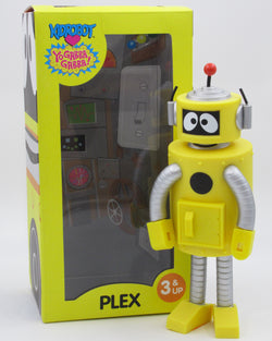 YO GABBA GABBA! Plex 9" Vinyl Figure - Kidrobot (2007) Collectible w/ Original Box