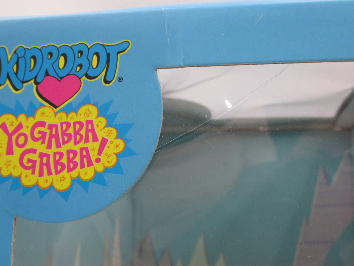 YO GABBA GABBA! Toodee 9" Vinyl Figure - Kidrobot (2007) w/ Original Box