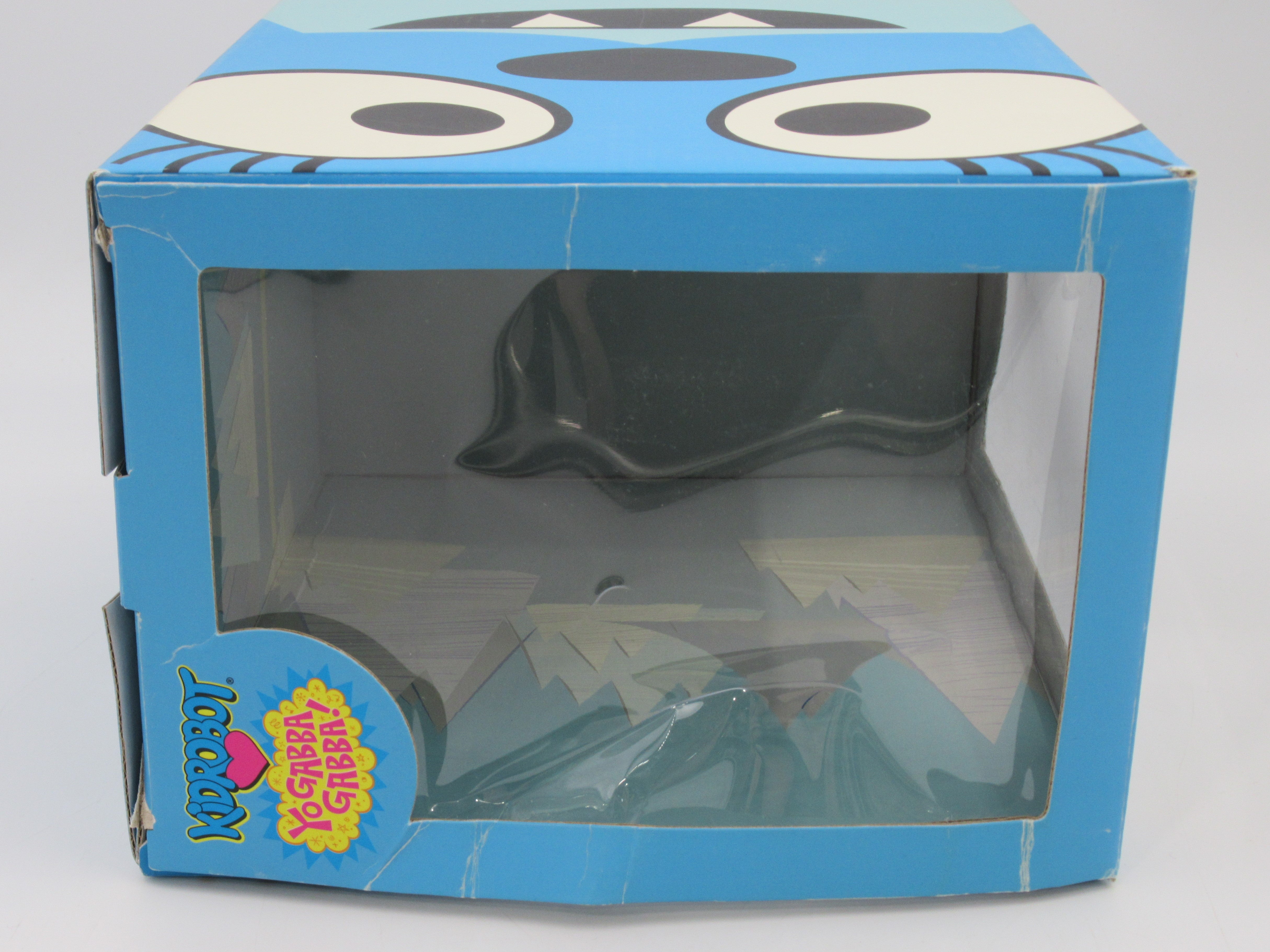 YO GABBA GABBA! Toodee 9" Vinyl Figure - Kidrobot (2007) w/ Original Box