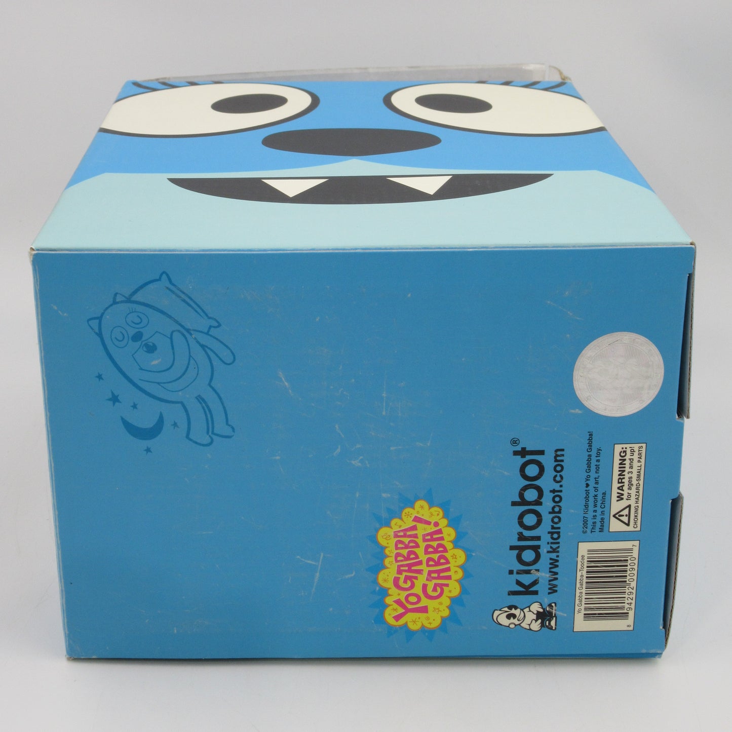 YO GABBA GABBA! Toodee 9" Vinyl Figure - Kidrobot (2007) w/ Original Box