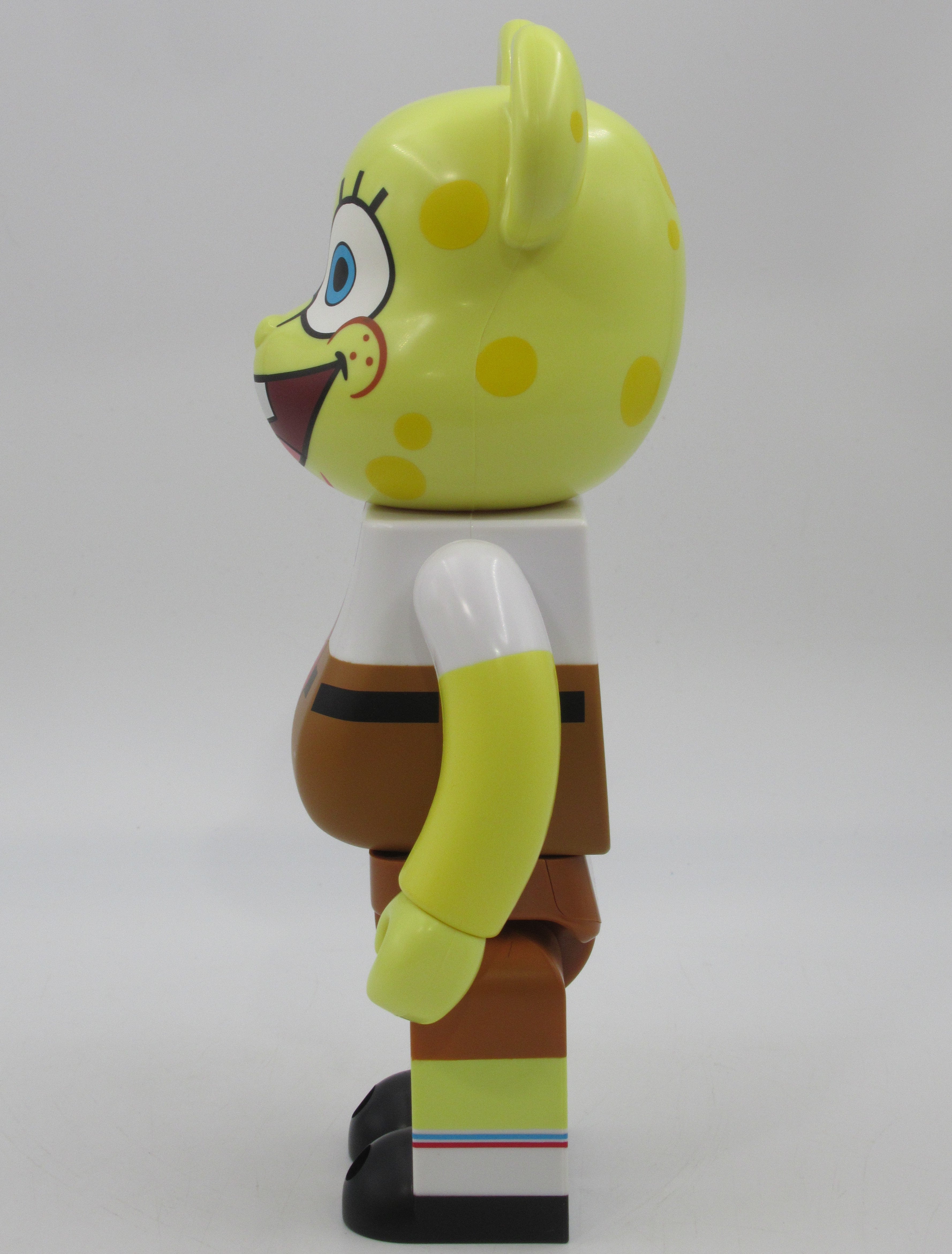 BEARBRICK Spongebob Squarepants 400% - Medicom Toy (2009) Be@rbrick Limited Edition Art Toy