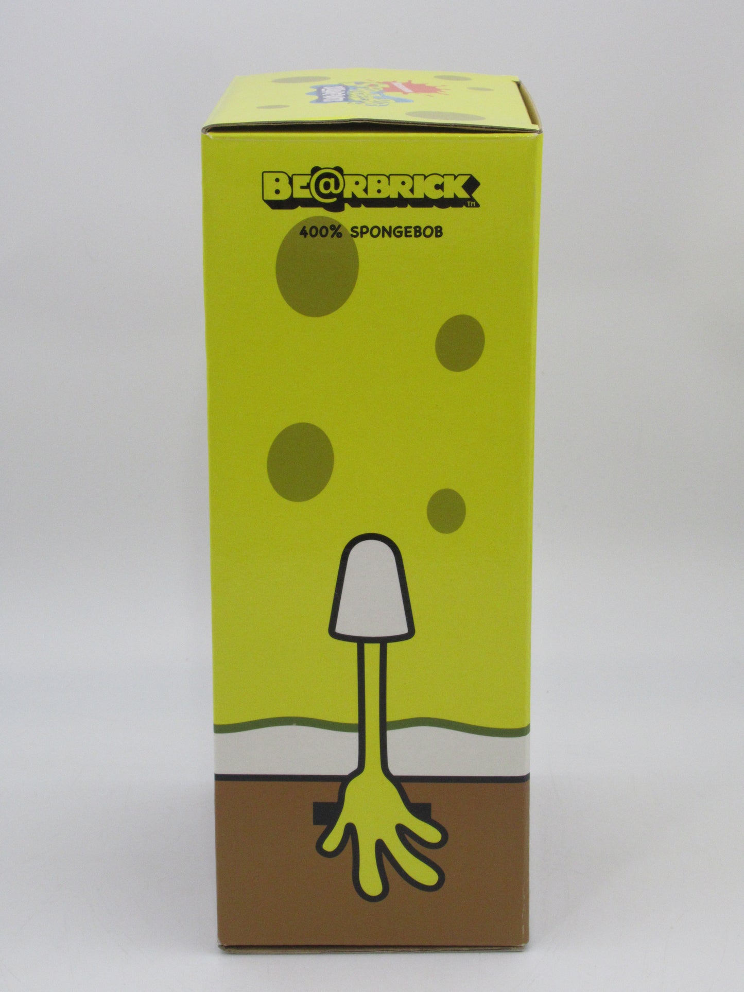 BEARBRICK Spongebob Squarepants 400% - Medicom Toy (2009) Be@rbrick Limited Edition Art Toy