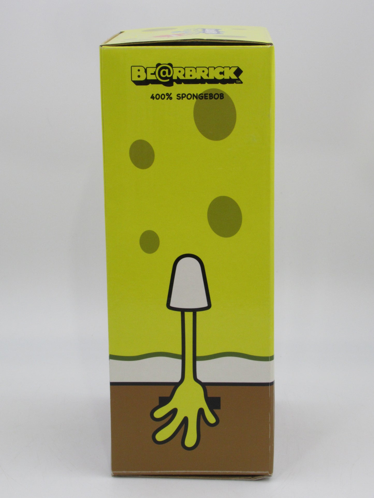 BEARBRICK Spongebob Squarepants 400% - Medicom Toy (2009) Be@rbrick Limited Edition Art Toy